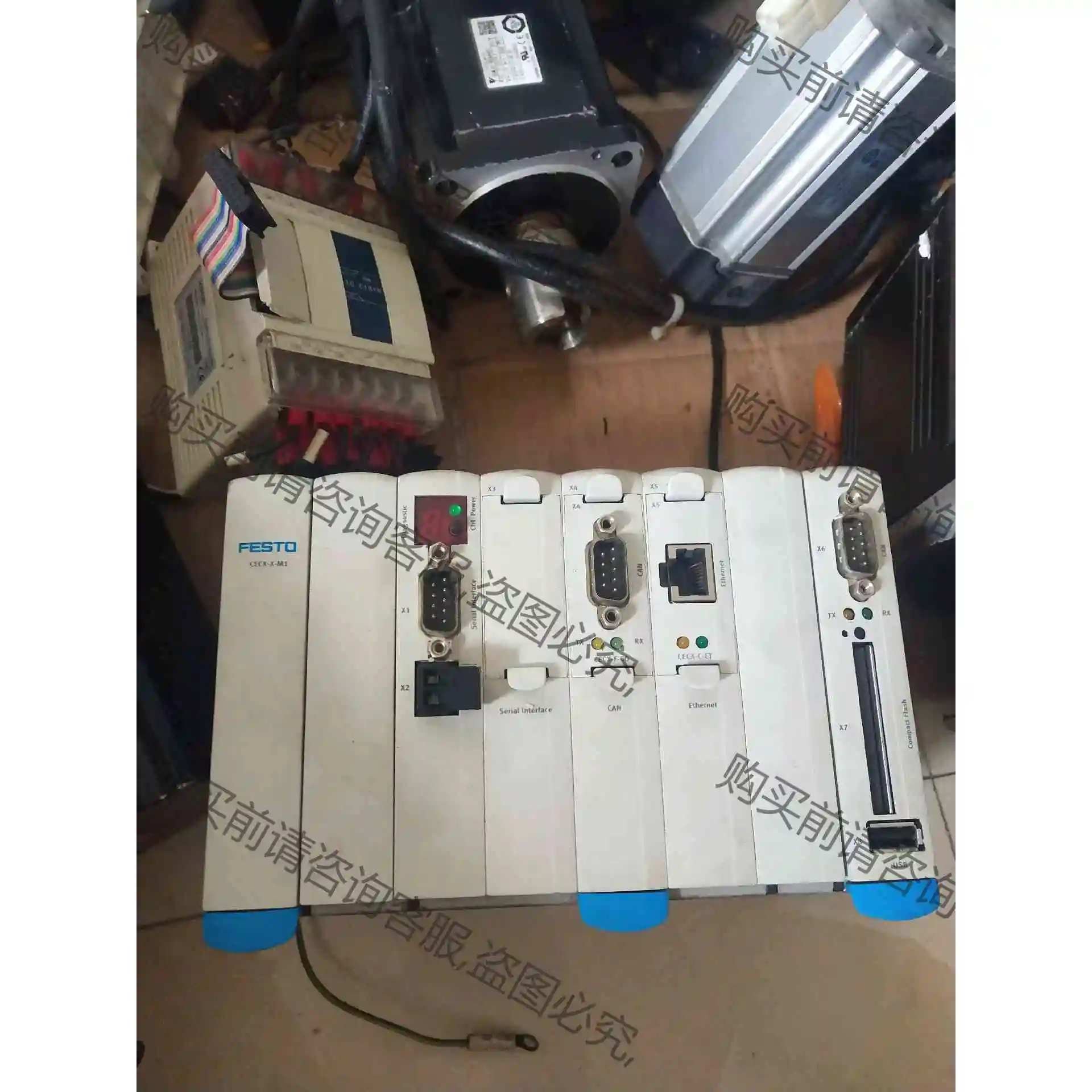 FESTO 费斯托运动控制器 CECX-X-M1 加上各种 议价产品 原装拆机