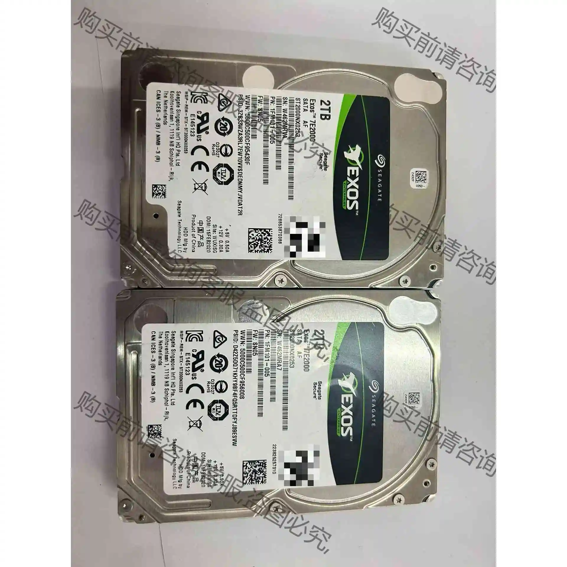 ST2000NX0253 SATA 企业级服务器硬盘 议价产品 原装拆机功能完好