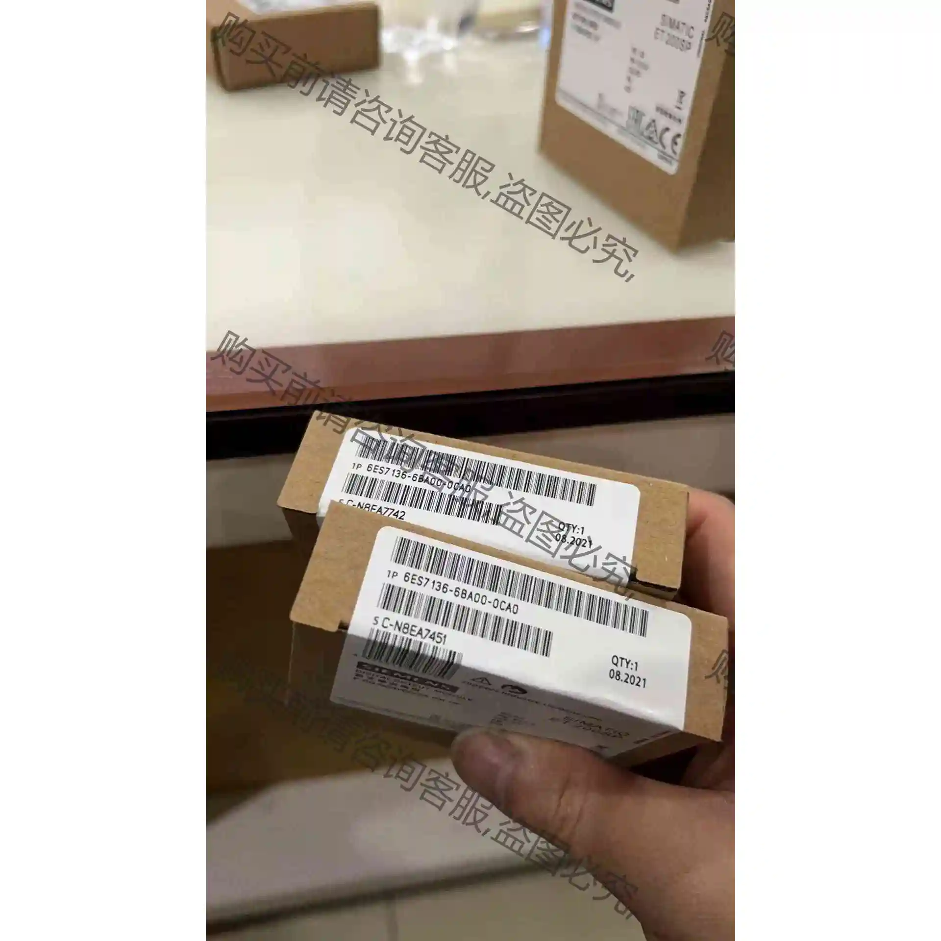 6ES7 136-6BA00-0CA0。项目剩余2台 议价产品 原装拆机功能完好