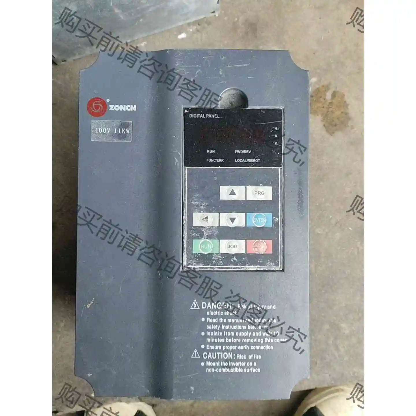 变频器 上海众辰变频器H6400S-11G/15P 重载 议价产品 原装拆机功