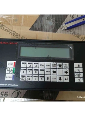 米塔WP4059 Display控制面板，图为实物。配件齐全 议价产品 原装