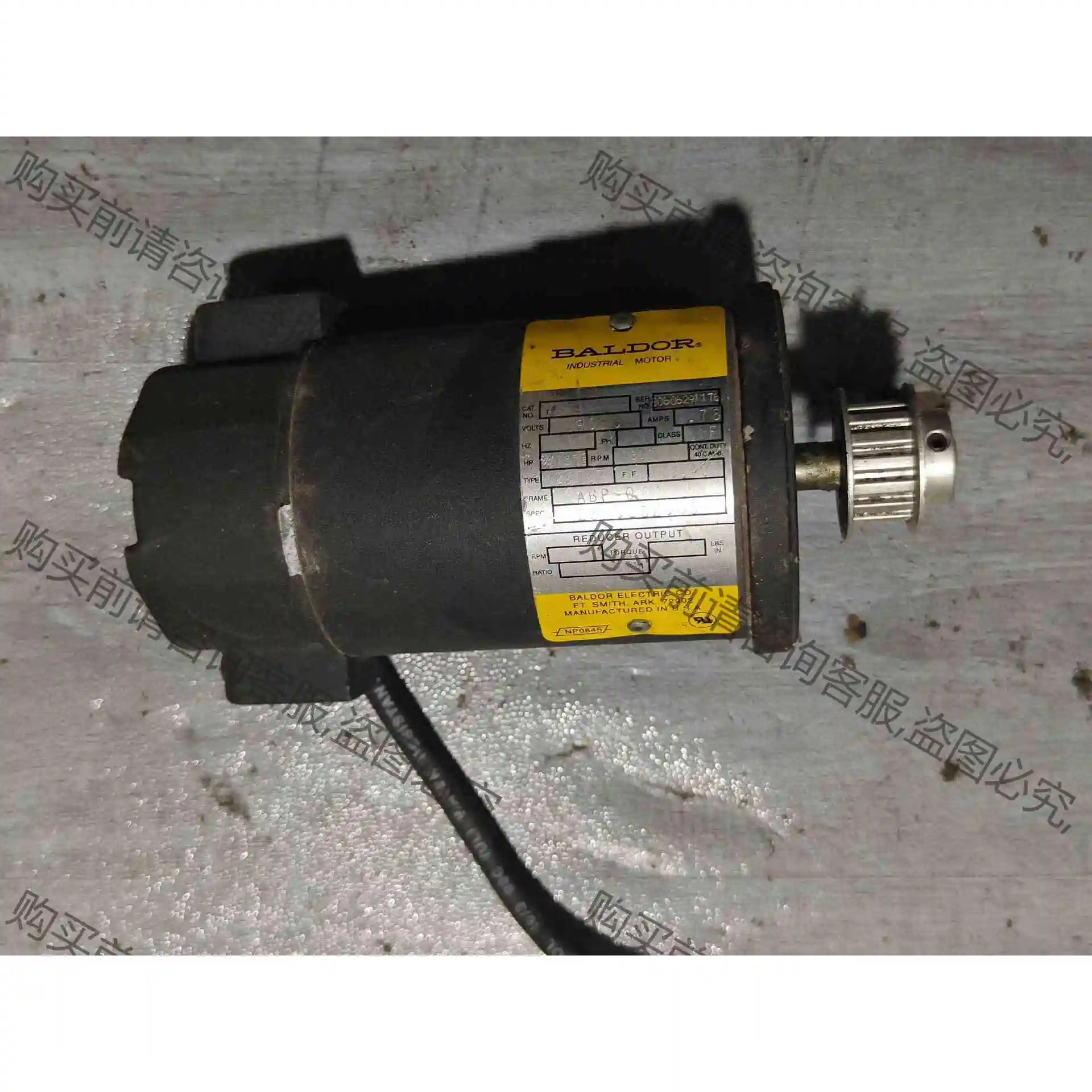 BALDOR ABP-0 23.18P 实物拍摄现货质量保证 议价产品 原装拆机功