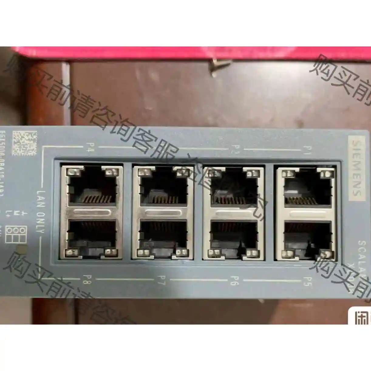 6GK5008-0BA10-1AB2无划痕，无破损，包邮 议价产品 原装拆机功能