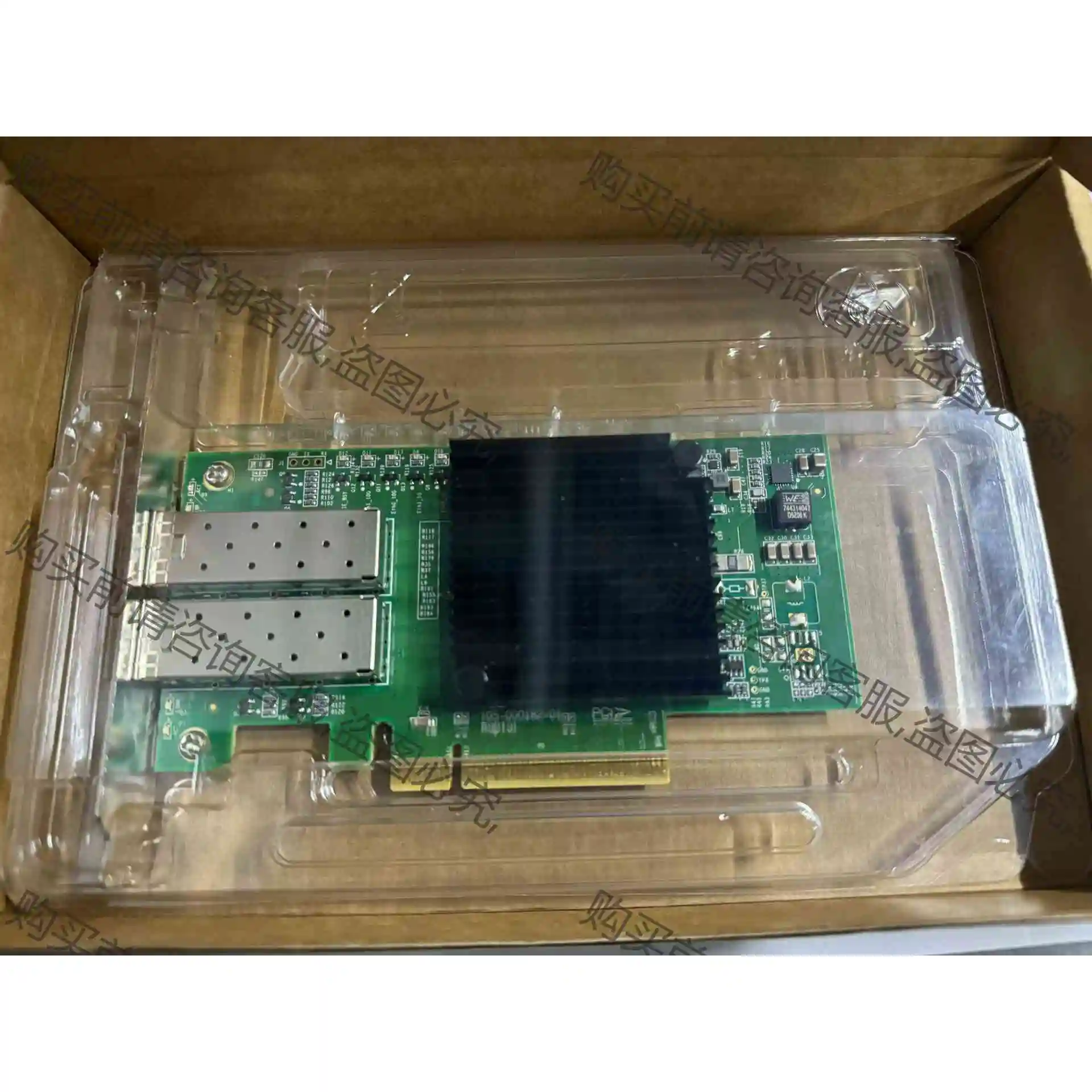 网迅 RP1000P2SFP 网卡，主控芯片：网迅SP100 议价产品 原装拆机