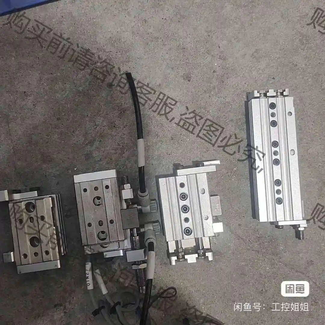 麦斯艾尔maxair滑台气缸AXQ6L-50A一个，AXQ8 议价产品 原装拆机