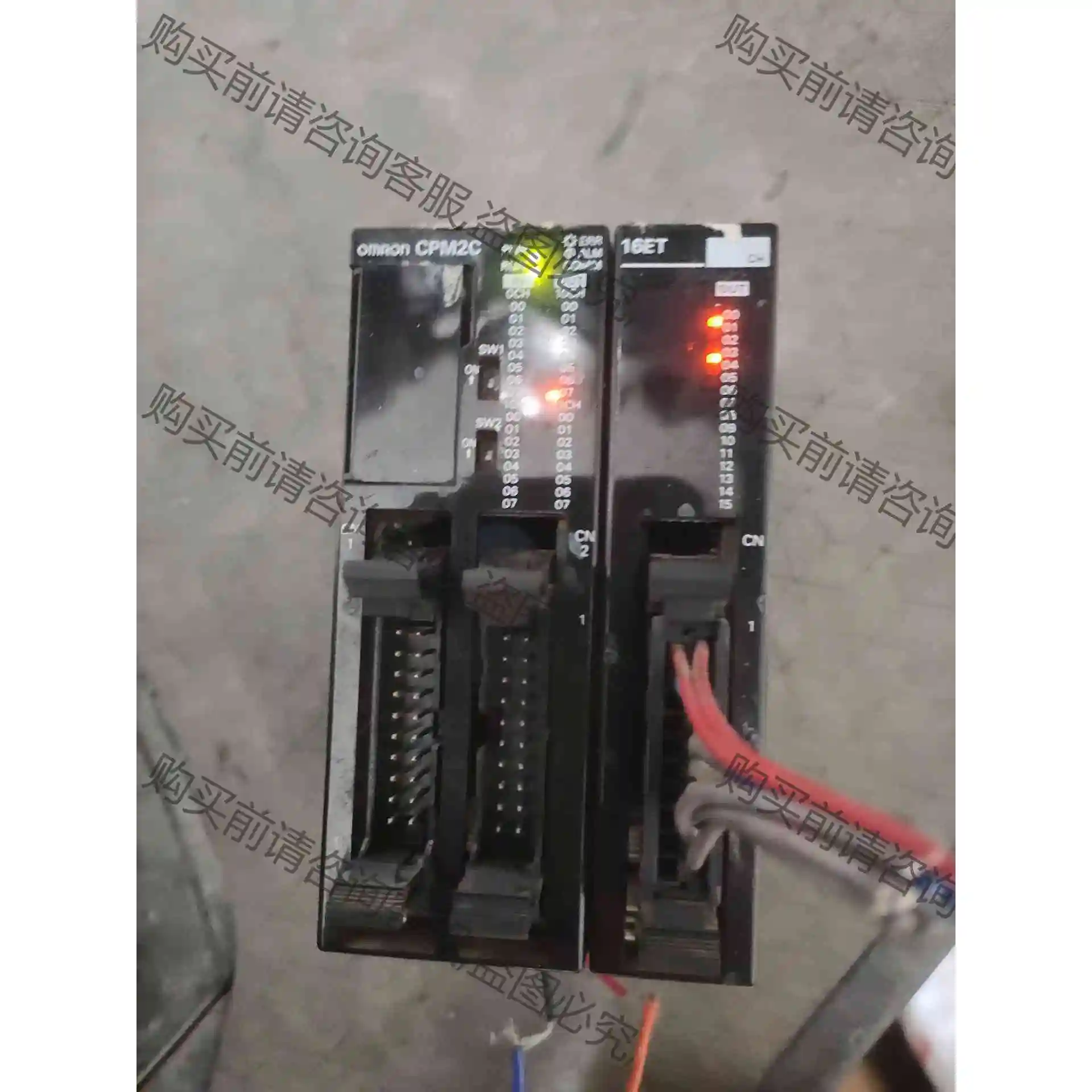 omron cpm2c-20cdtc-d cpm2c-30c 议价产品 原装拆机功能完好