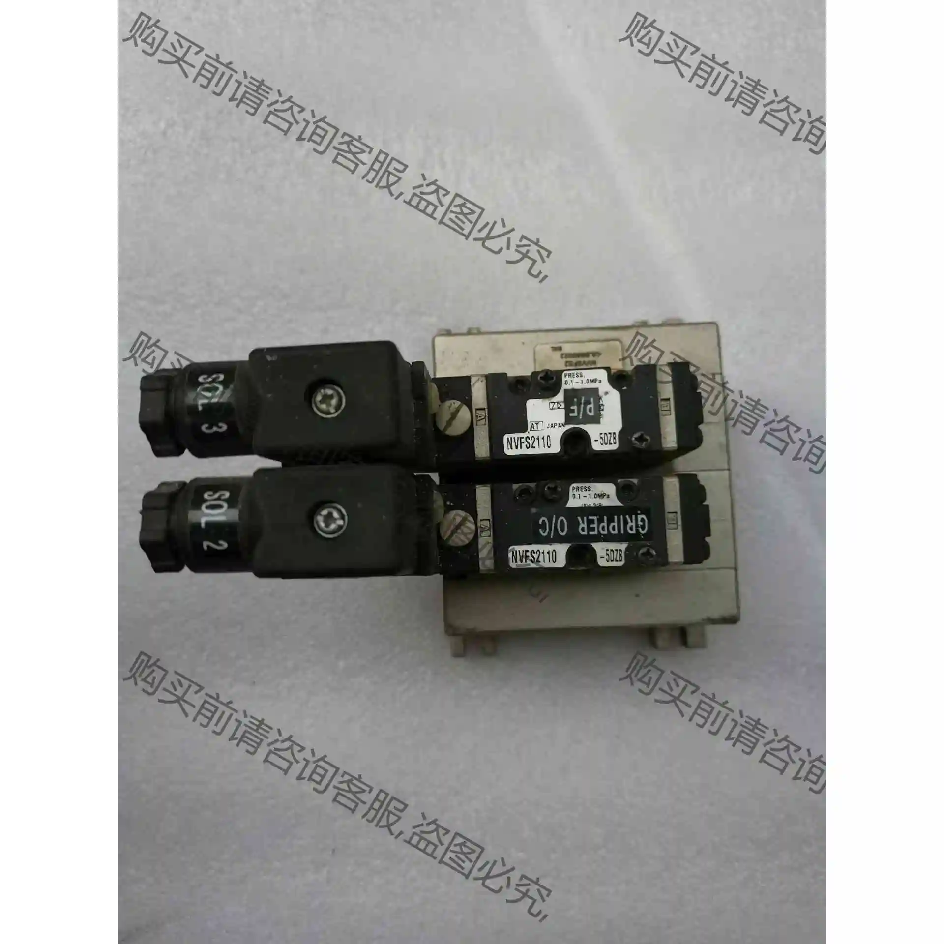smc电磁阀NVFS2110-5DZB，二手拆机，成色漂亮， 议价产品 原装拆