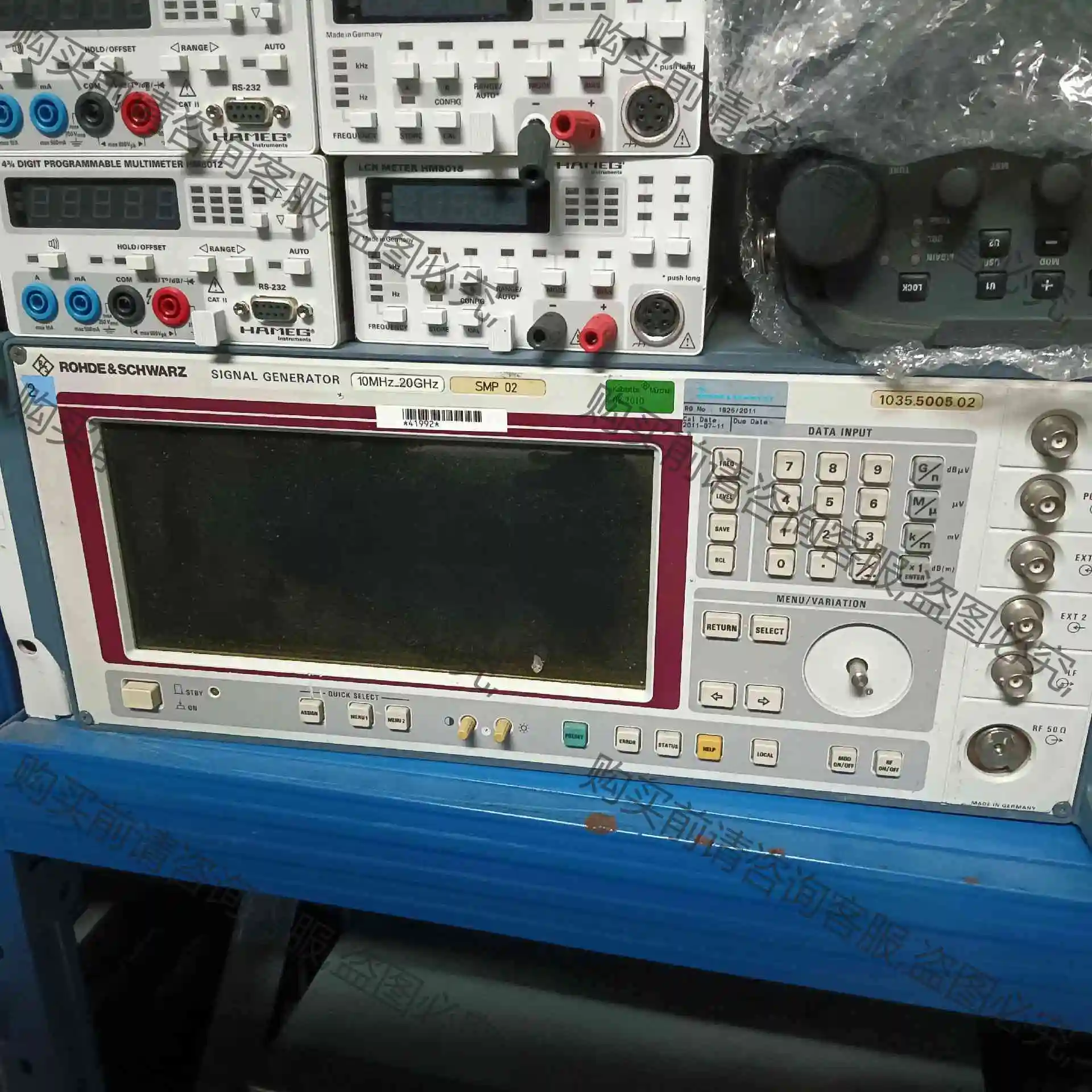 罗德与施瓦SMP02信号发生器 议价产品 原装拆机功能完好
