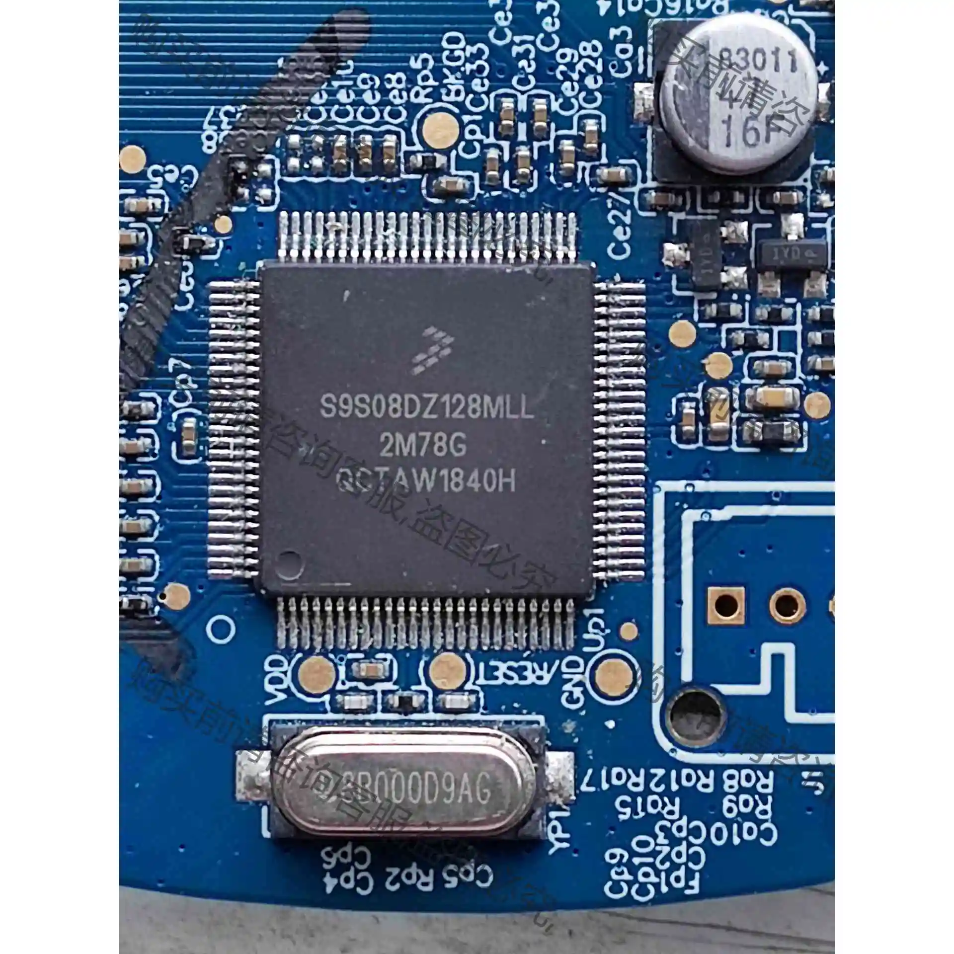 S9S08DZ128MLL /93C66WP /TJA10 议价产品 原装拆机功能完好