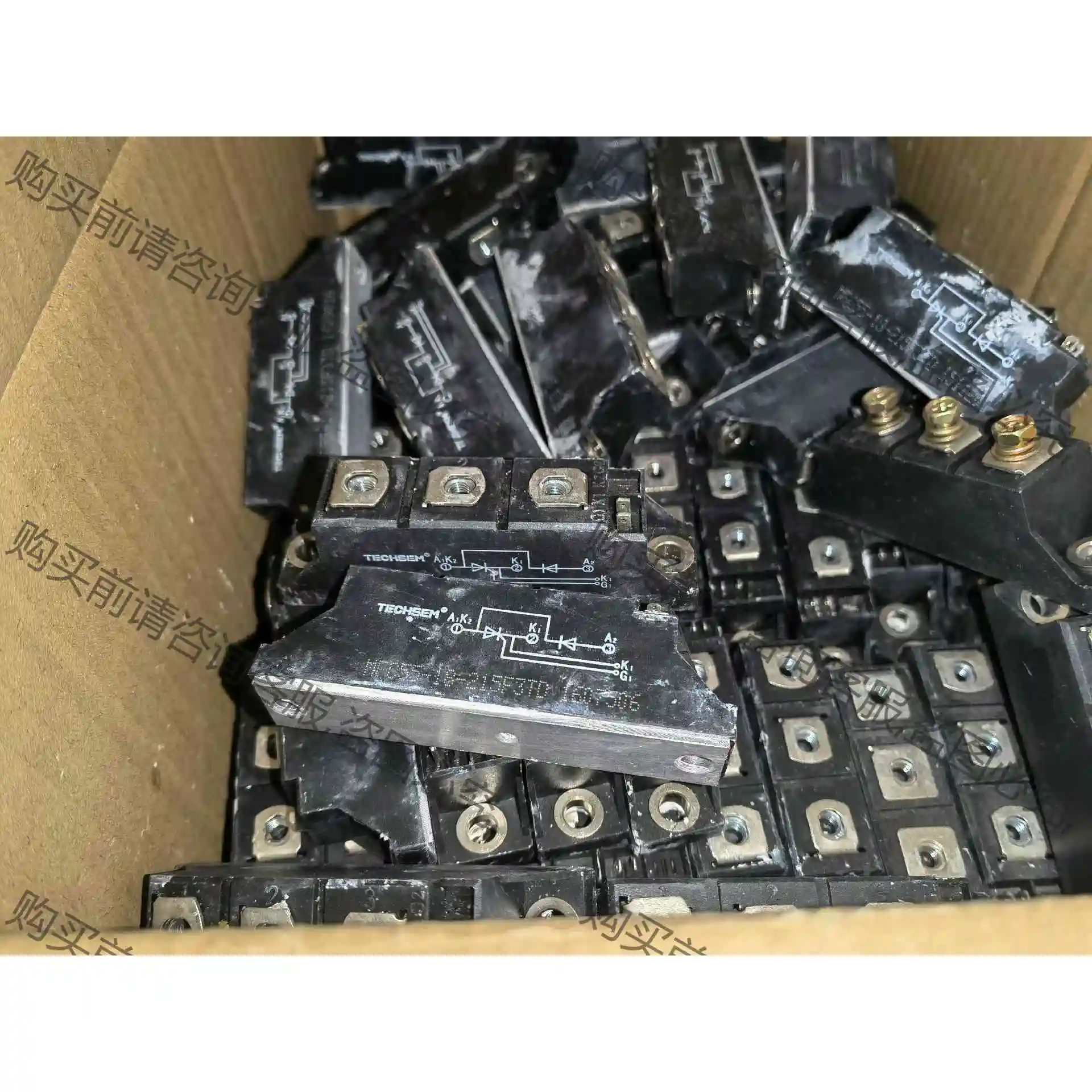 台基单可控MFC55-18吕底的 议价产品 原装拆机功能完好