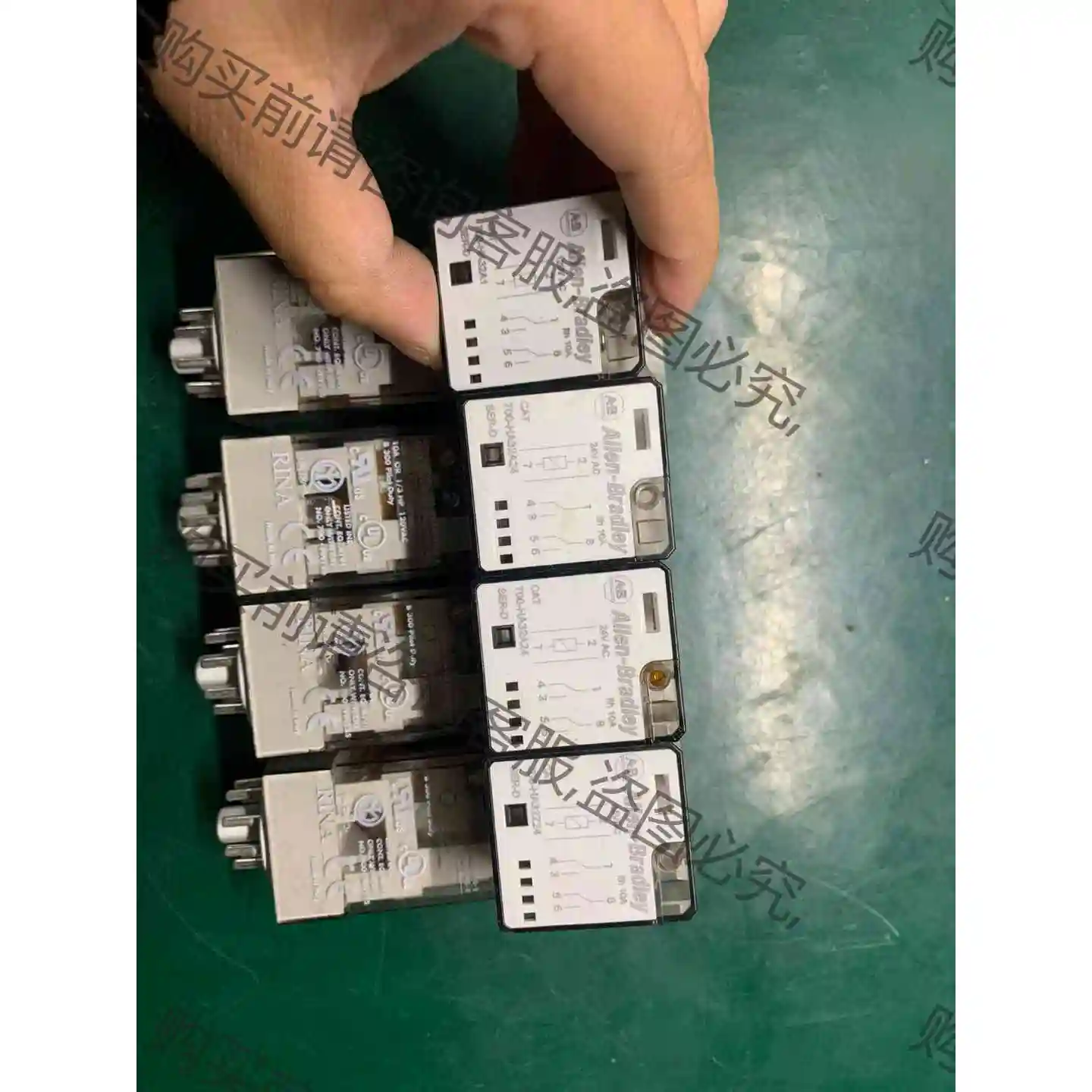 AB罗克韦er 管底继电器 8针 700-HA32A24八个！ 议价产品 原装拆