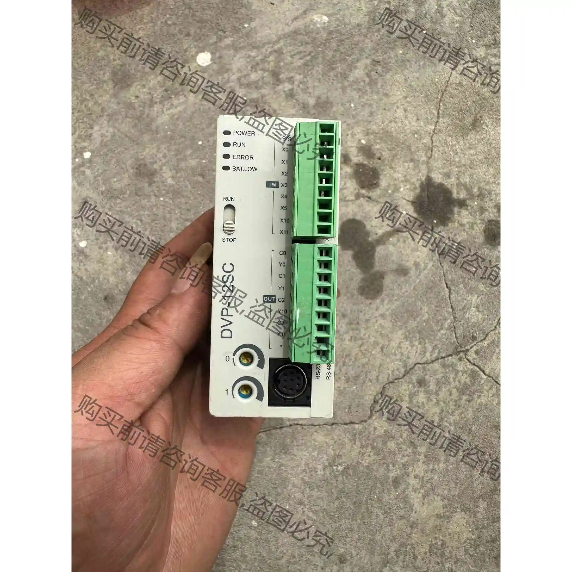 台达DVP12SC11T。功能正常。成色漂亮。 议价产品 原装拆机功能完