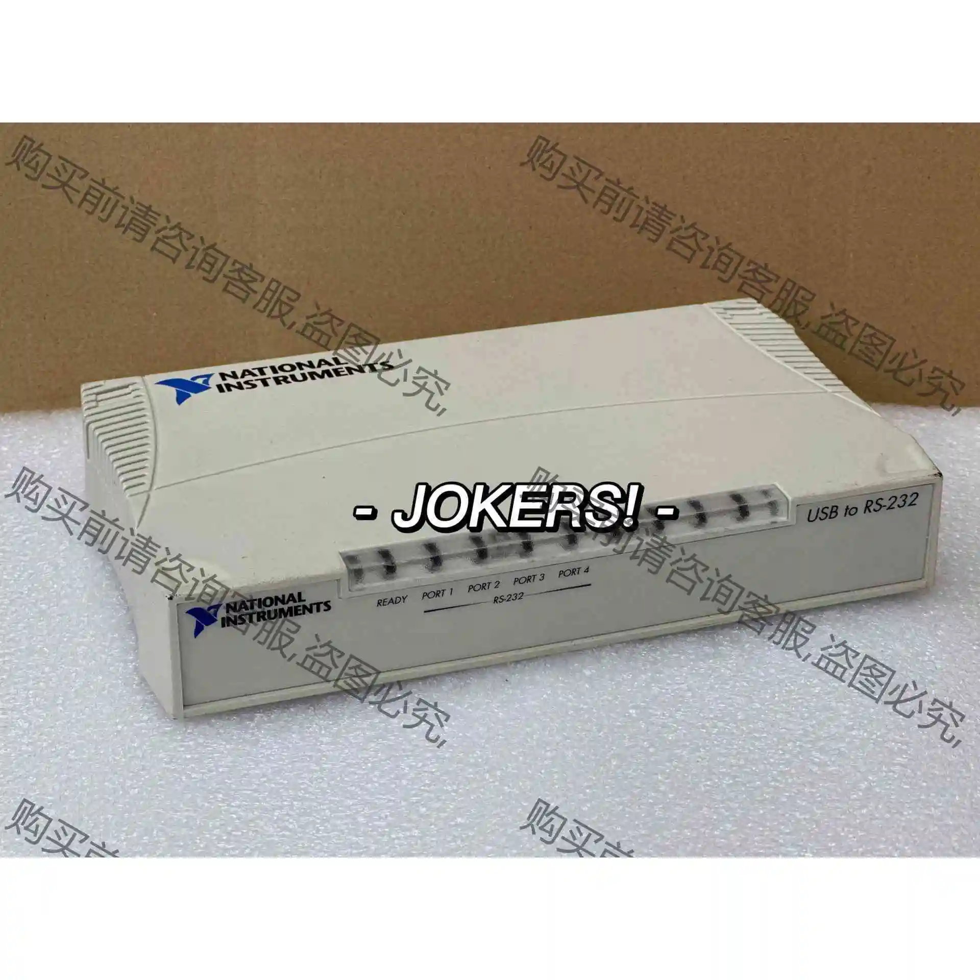 NI USB toRS-232 实图现货 议价产品 原装拆机功能完好