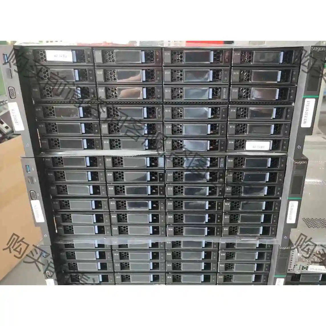 曙光OStor C30 AMD EPYC 存储服务器 4U3 议价产品 原装拆机功能