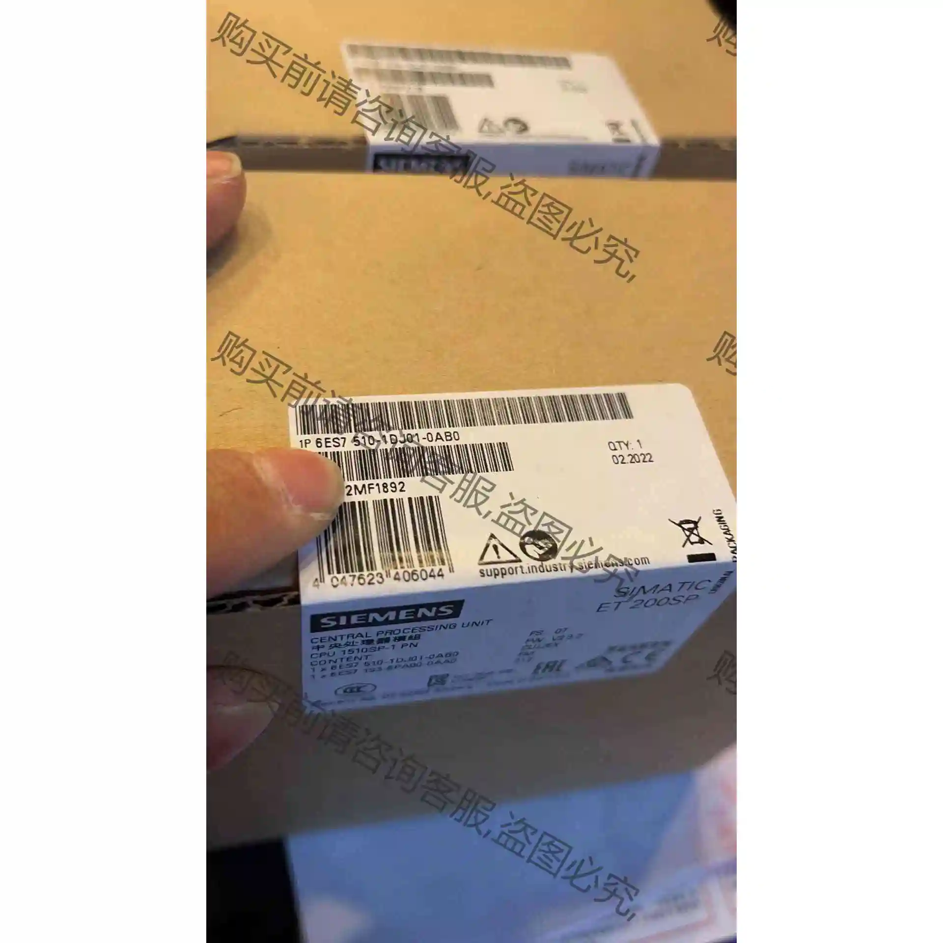 西门ziET 200SPCPU 1510SP-1PN6ES75 议价产品 原装拆机功能完好