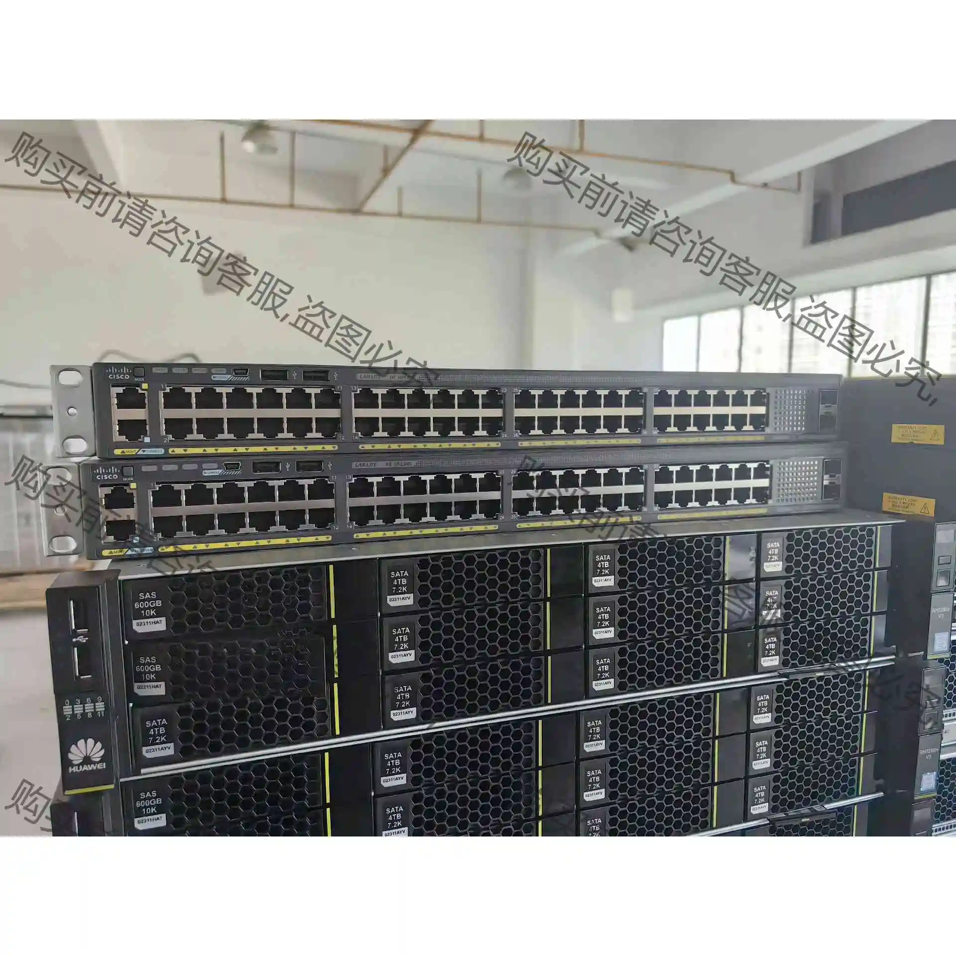 H3C S6800-54QF-H3 48口万兆光口+6口40 议价产品 原装拆机功能完