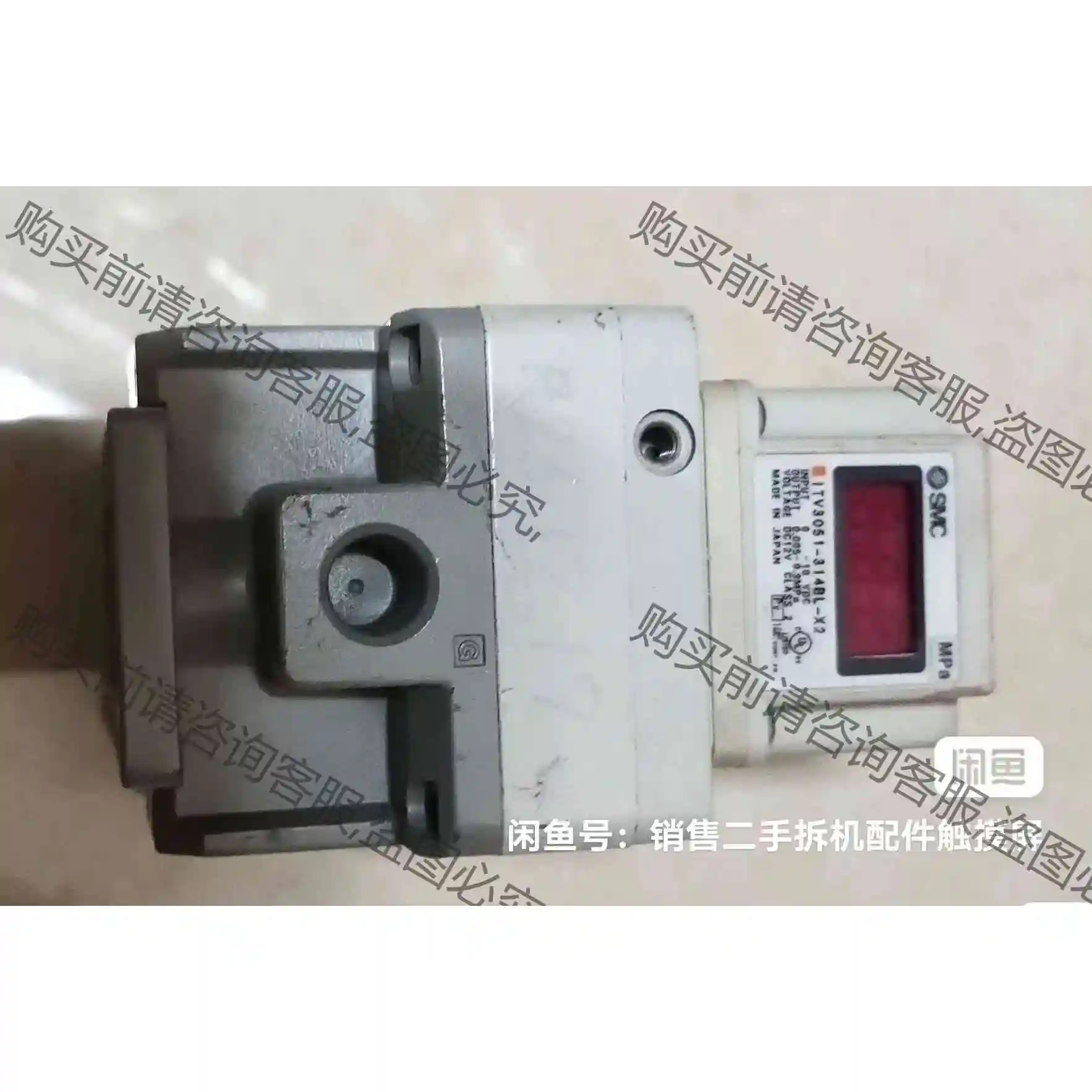 SM比例阀ITV3051-314BL-X2 议价产品 原装拆机功能完好