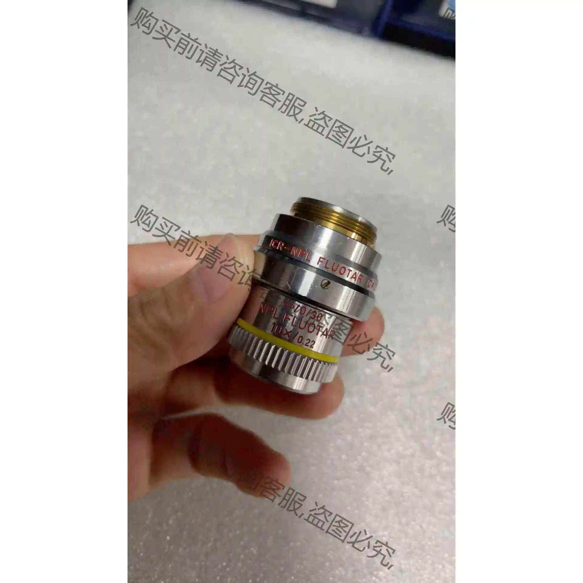 LEITZ莱兹NPL FLUOTAR 10X/0.22 显微 议价产品 原装拆机功能完好