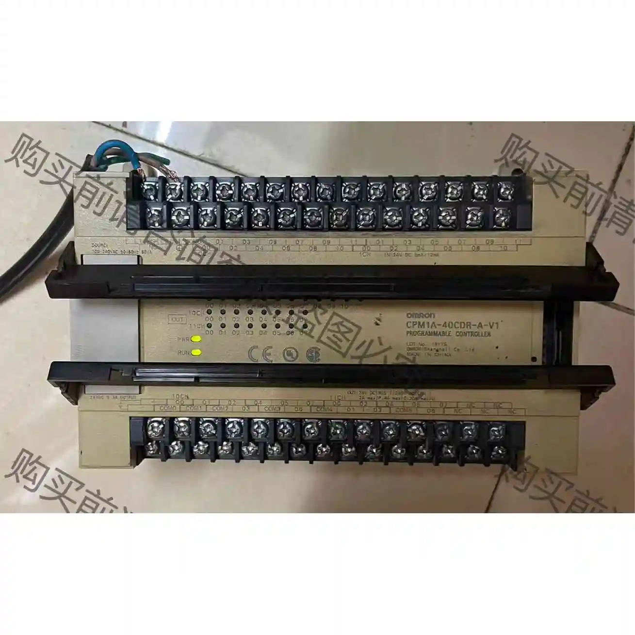 欧姆longPLC CPM1A-40CDR-A-V1 成色如 议价产品 原装拆机功能完