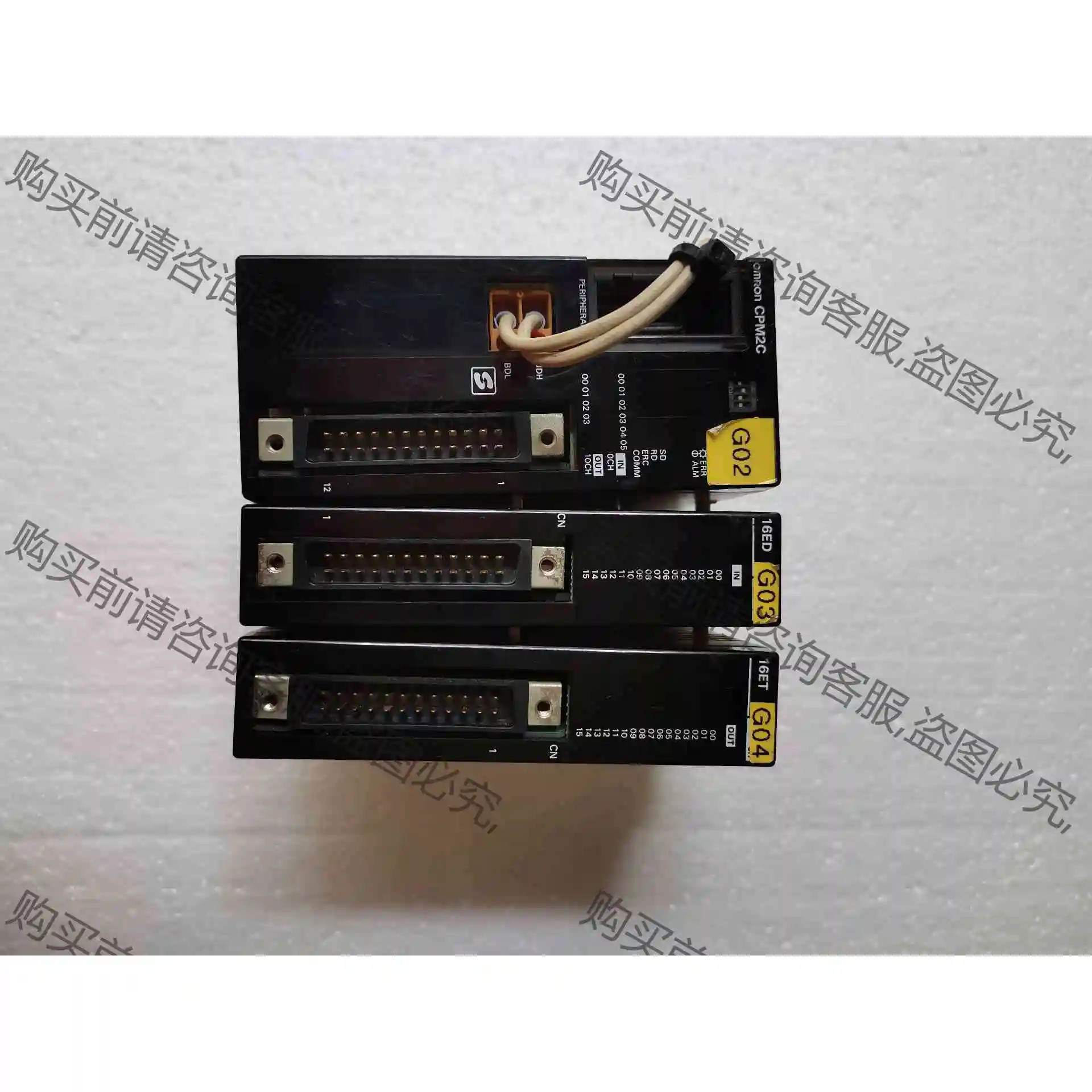 欧姆longPLC ,CPM2C-S110C带模块 议价产品 原装拆机功能完好