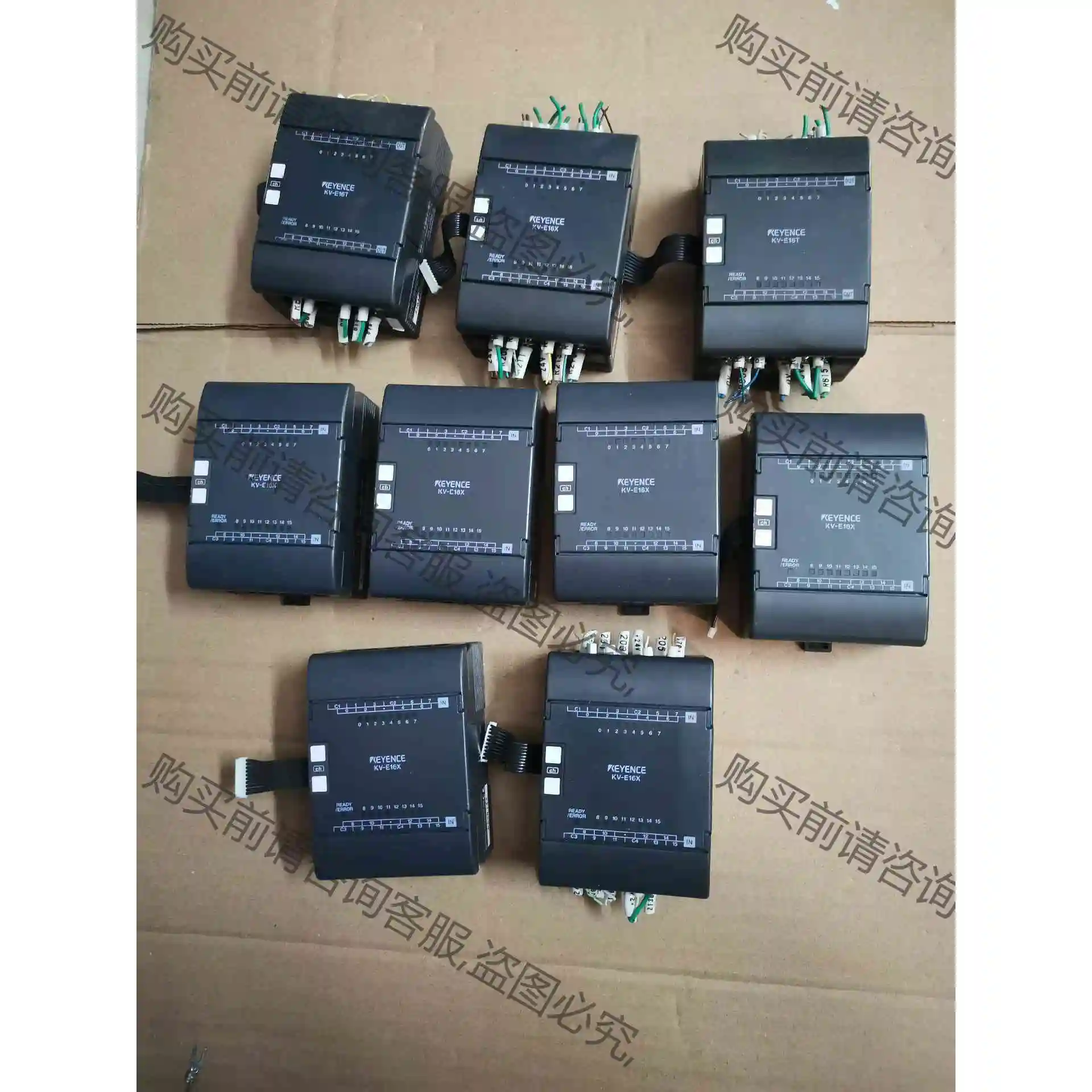 基恩士KV-E16X/KV-E16T 基恩士模块 议价产品 原装拆机功能完好