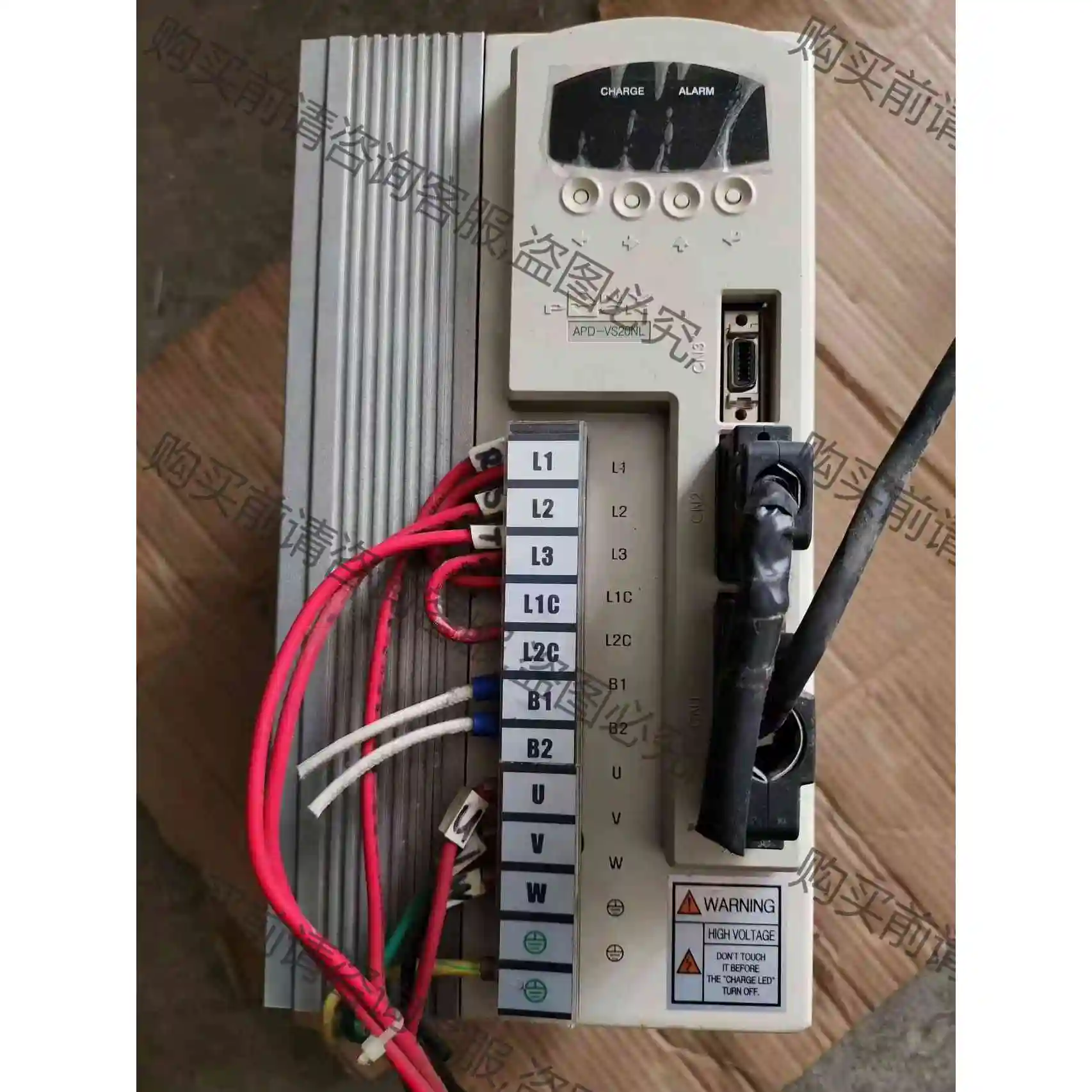 MECAPION APD-VS20NL伺服驱动器，二手拆机 议价产品 原装拆机功