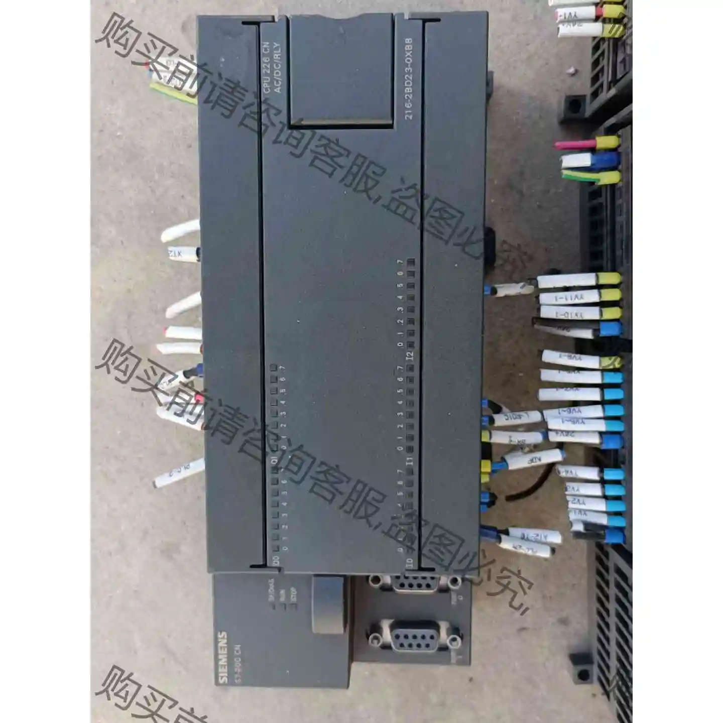 S7-200西门zi，216/2BD23-OXB8两套，加22 议价产品 原装拆机功能