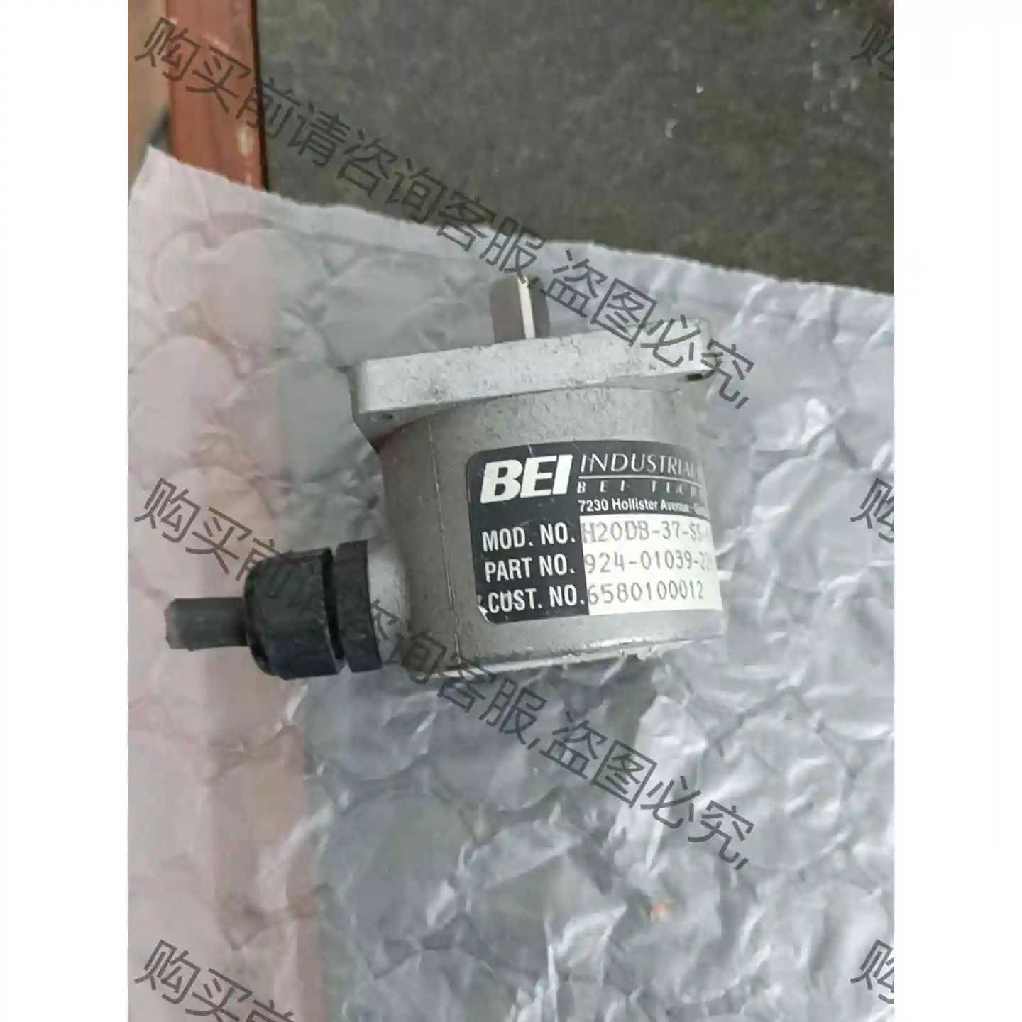 BEI编码器H20DB-37-SS-600-ABC-7272 议价产品 原装拆机功能完好