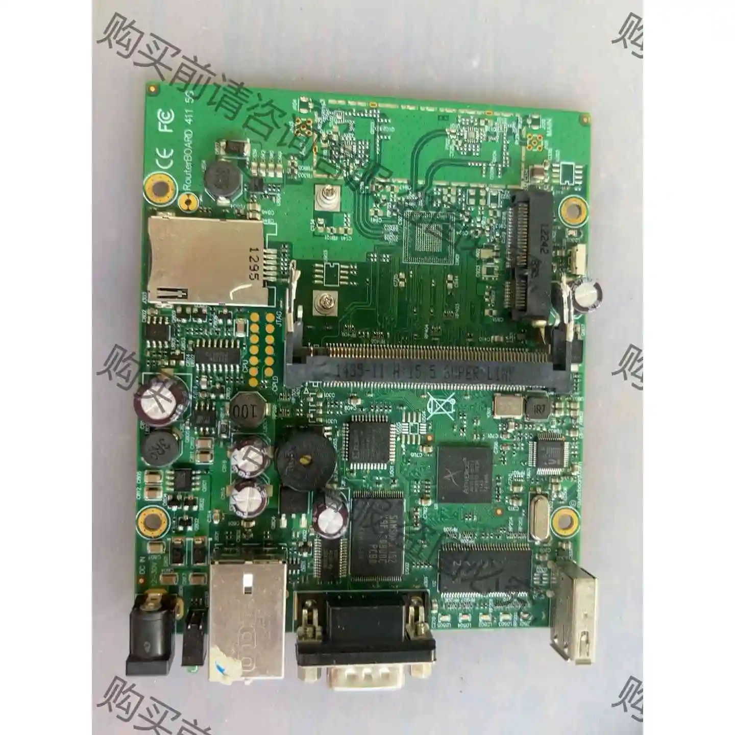 Mikrotik RB411 RouterOS 无线路由主板 议价产品 原装拆机功能完