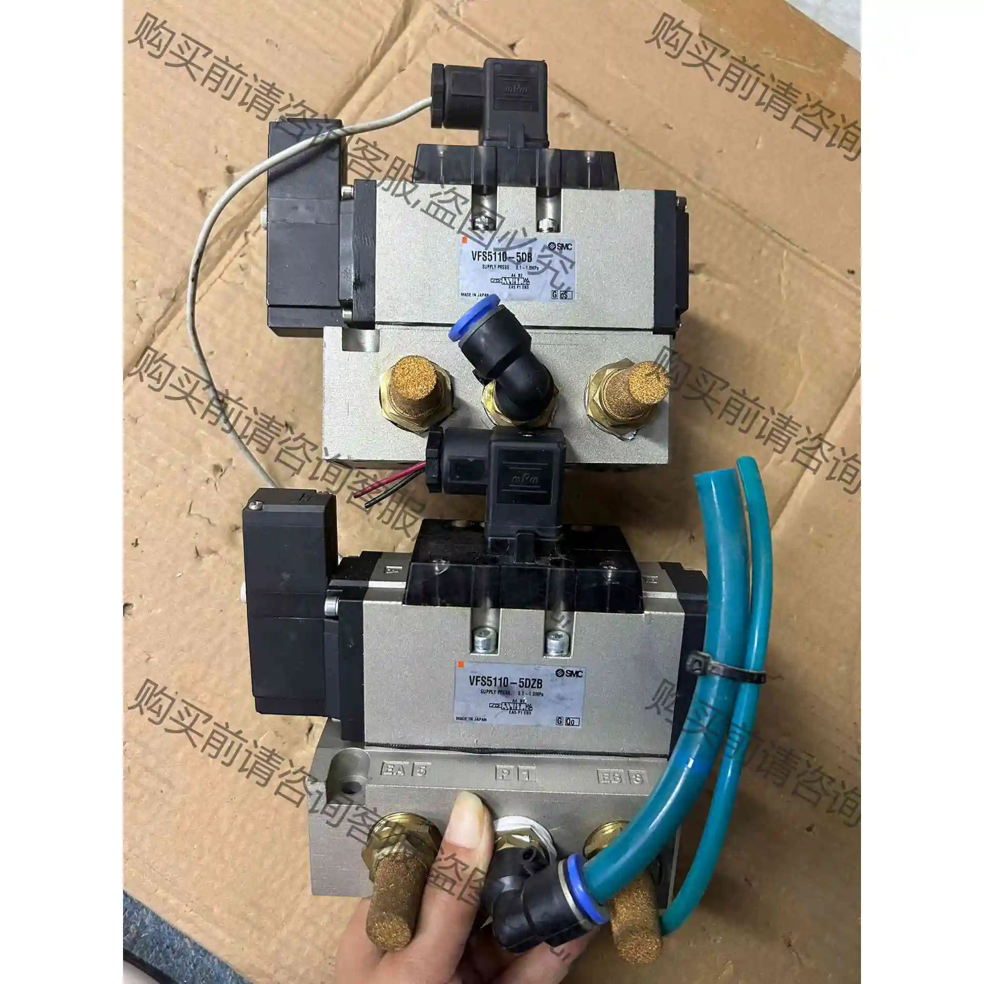 出售日本进口SM电磁阀VFS5110-5DB/VFS511 议价产品 原装拆机功能