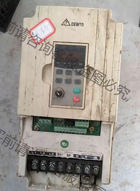 杂牌变频器VFG75M43D 7.5KW，实物图，功能测 议价产品 原装拆机