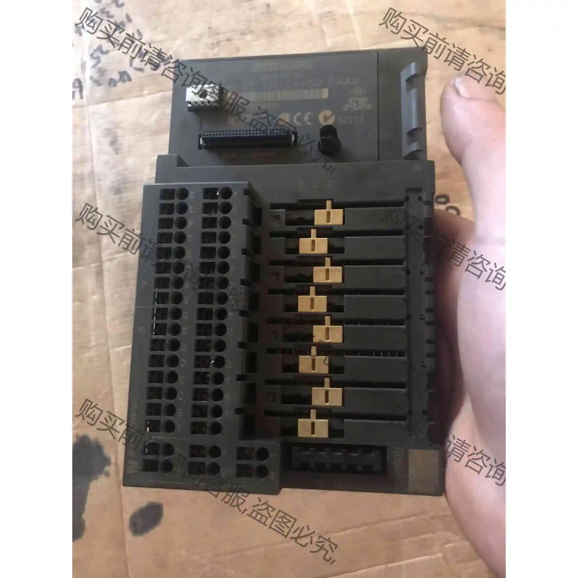 6ES7120-0AH50-0AA0西门zi模块底座，拆机件， 议价产品 原装拆机