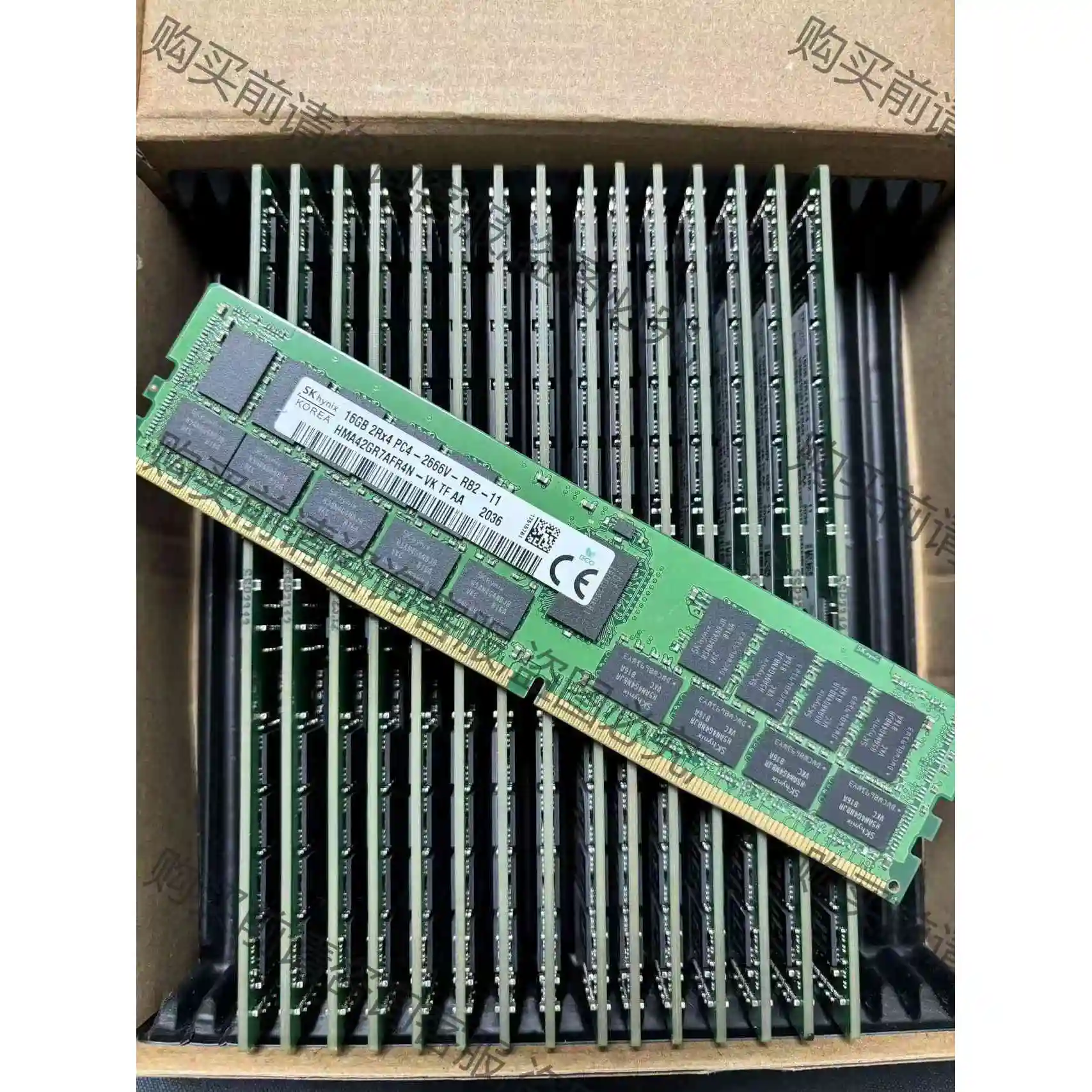 原厂DDR4 16G 2666 ECC X99服务器内存 议价产品 原装拆机功能完