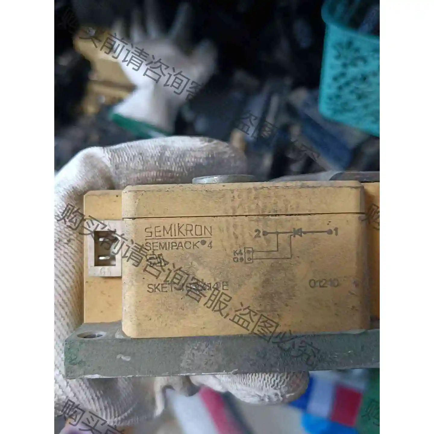 SKET 400/14E 议价产品 原装拆机功能完好