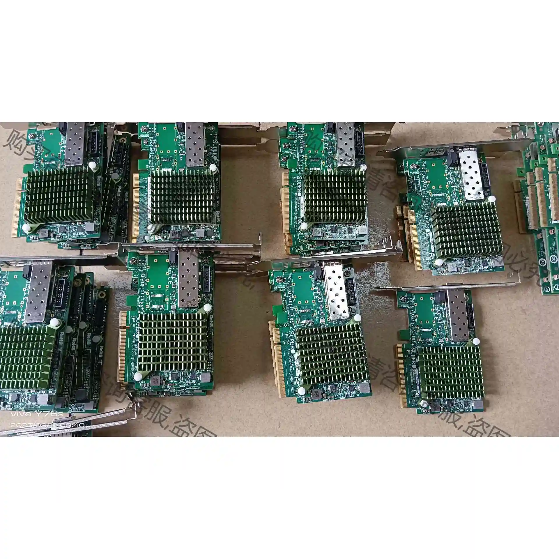 超微 intel X520 82599en Super A 议价产品 原装拆机功能完好