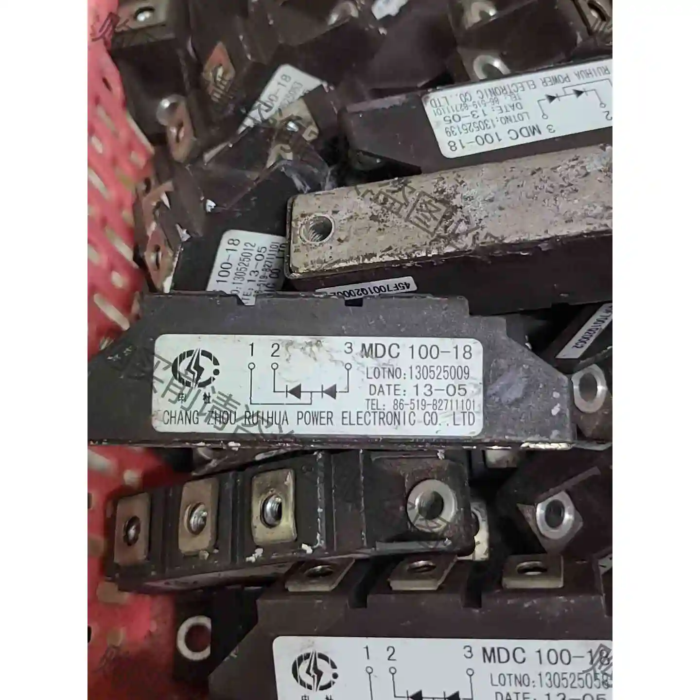 MDC100-18 整流模块100A1800V，申社品牌拆机 议价产品 原装拆机