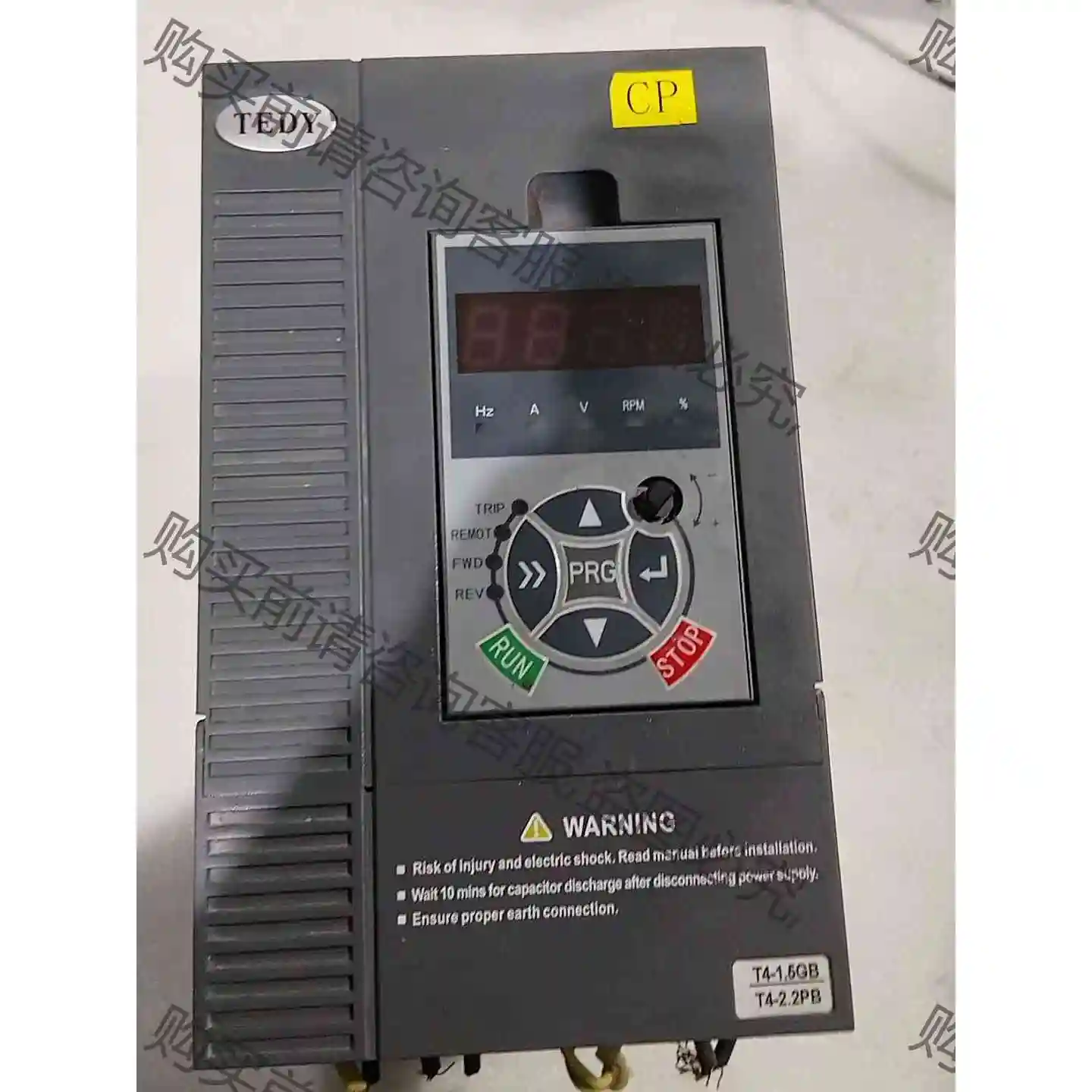 变频器 TedyDY200-T41R5GB/2R2PB1.5 议价产品 原装拆机功能完好