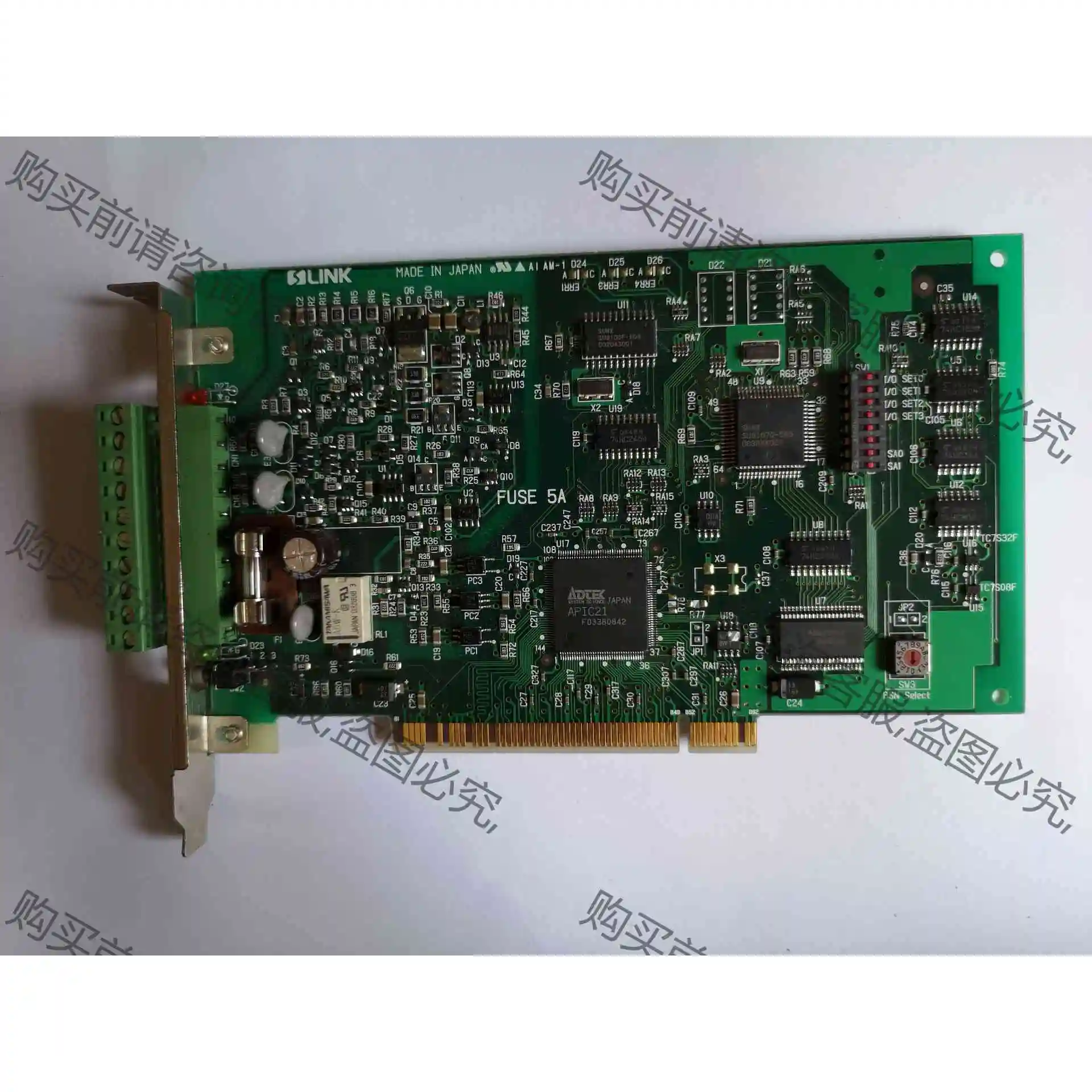 实物图拆机SUNK PCMK-M1X FUSE 5A SL- 议价产品 原装拆机功能完
