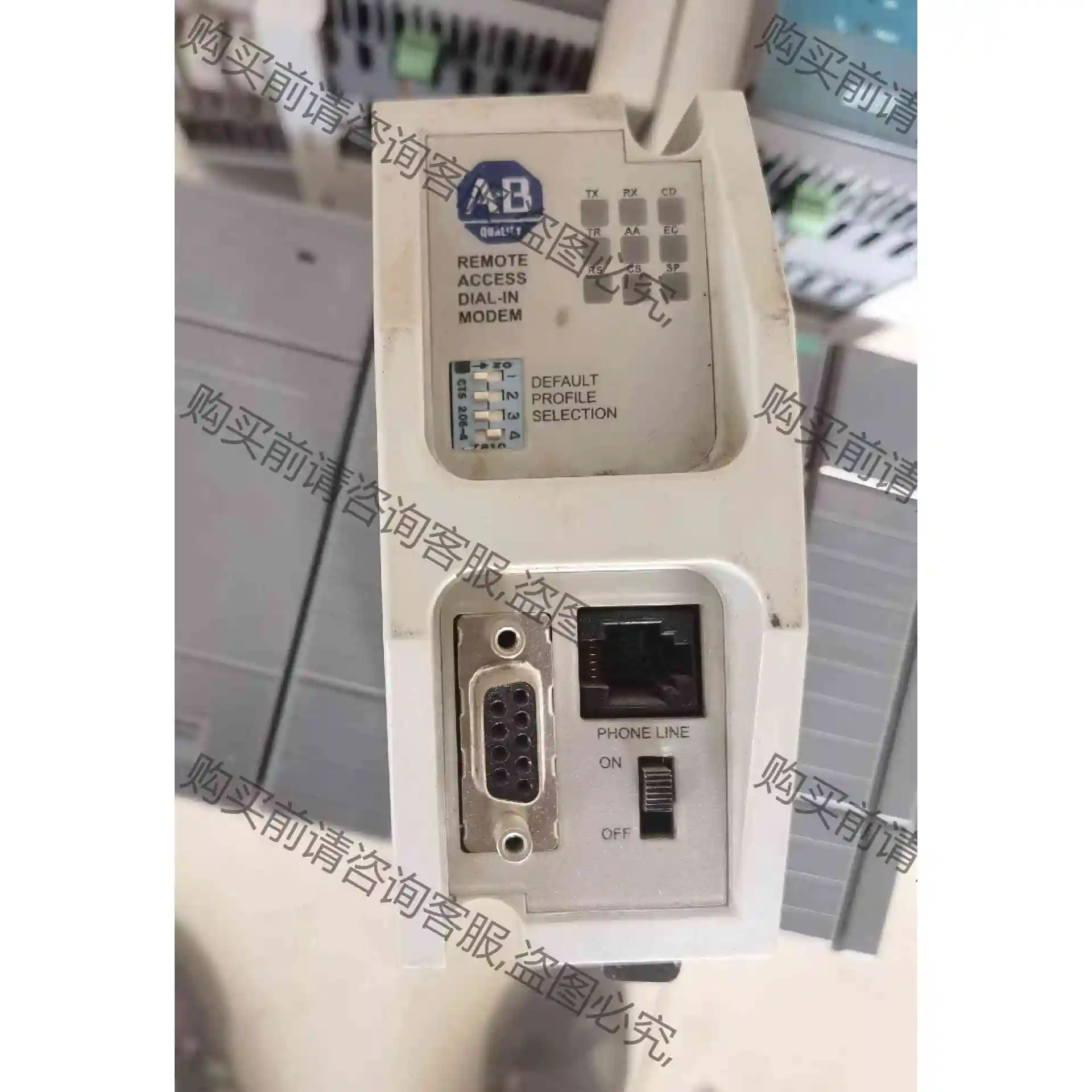 美国原装AB模块9300-RADM1/B 议价产品 原装拆机功能完好