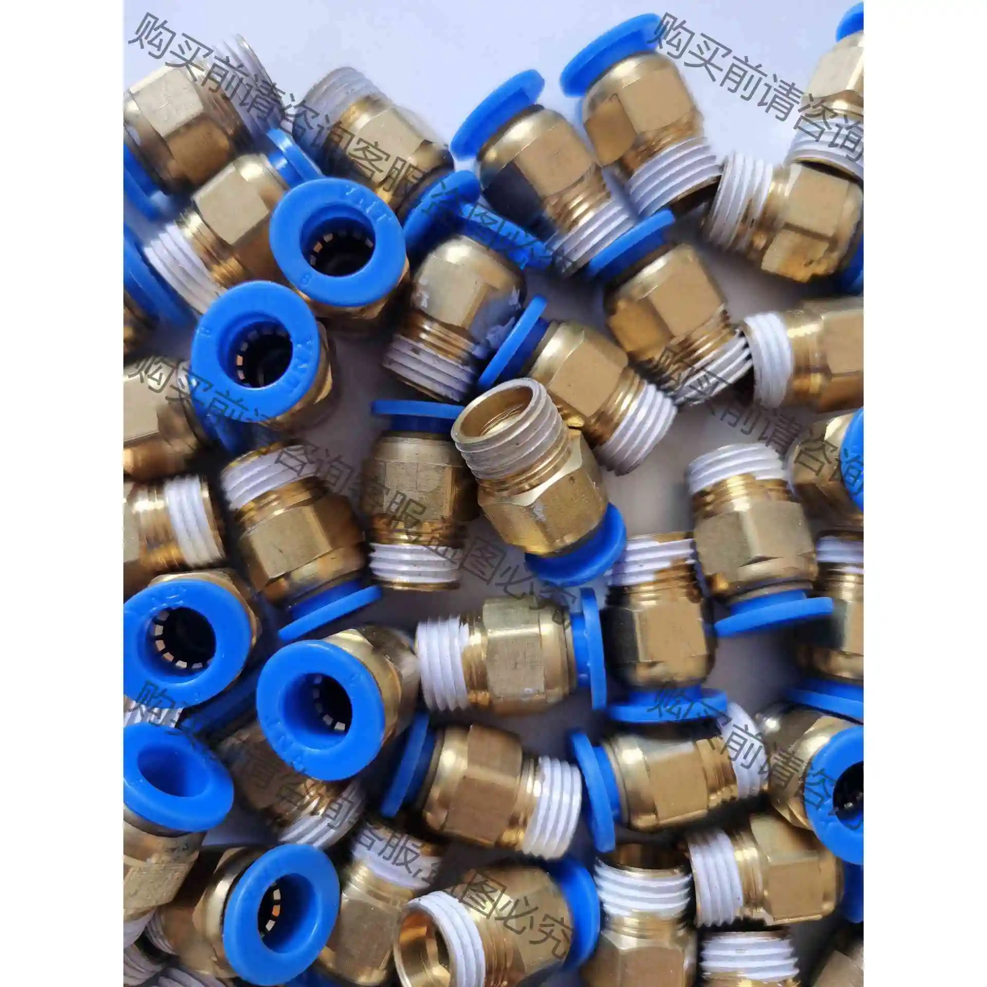 接头 直通 2分丝牙插8气管 全新的 1元一个 议价产品 原装拆机功