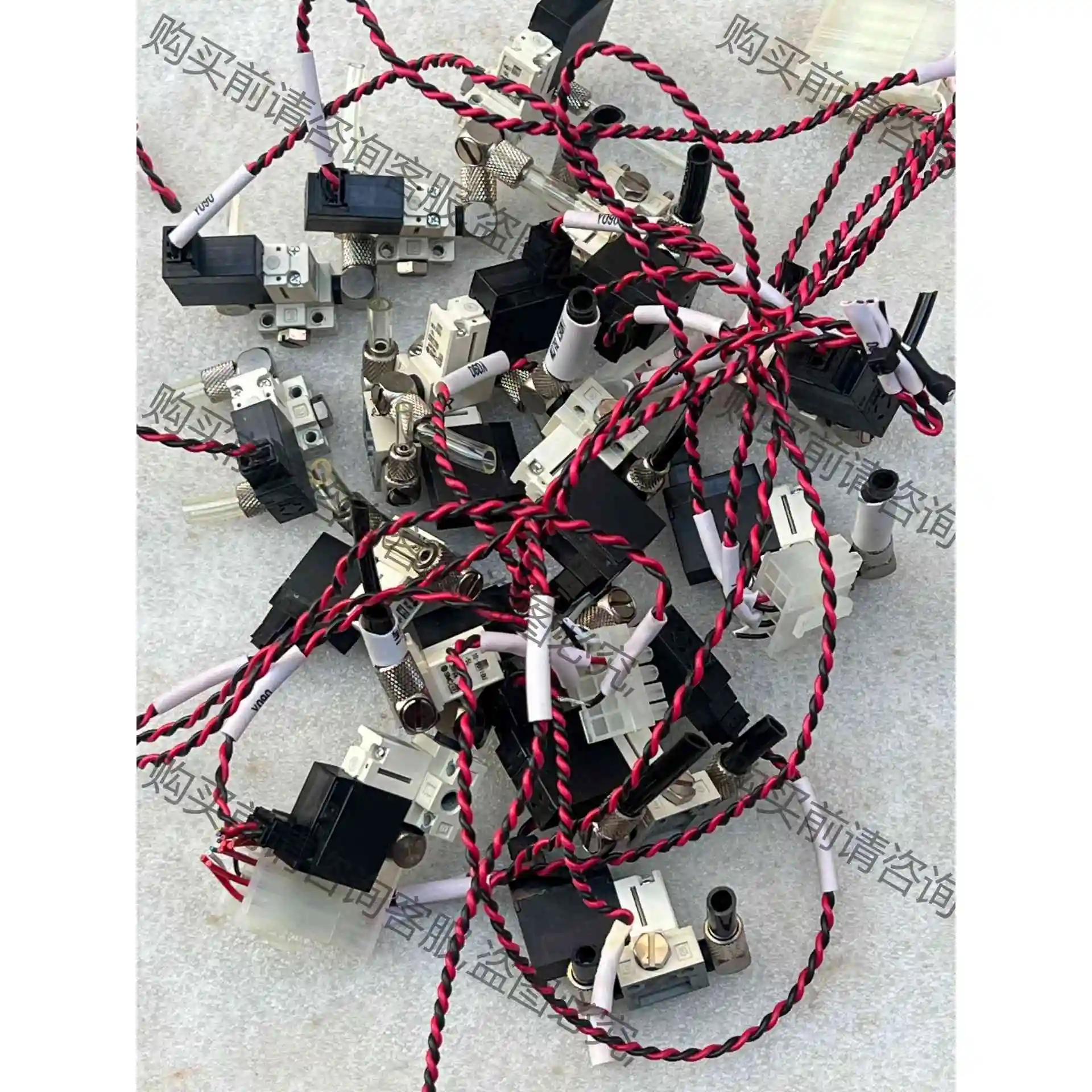 SM微型高频电磁阀10-VQ110U-5L,DC24V 议价产品 原装拆机功能完好