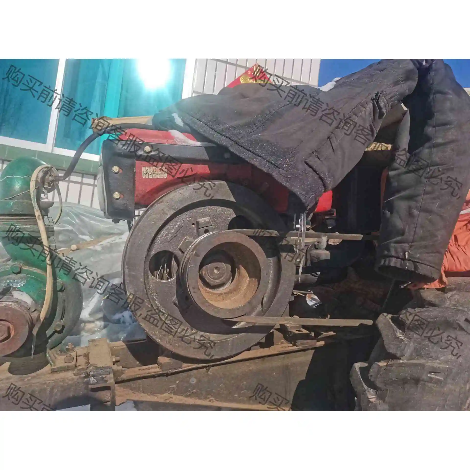 新关的柴油机15马力，1500元水泵450元 议价产品 原装拆机功能完