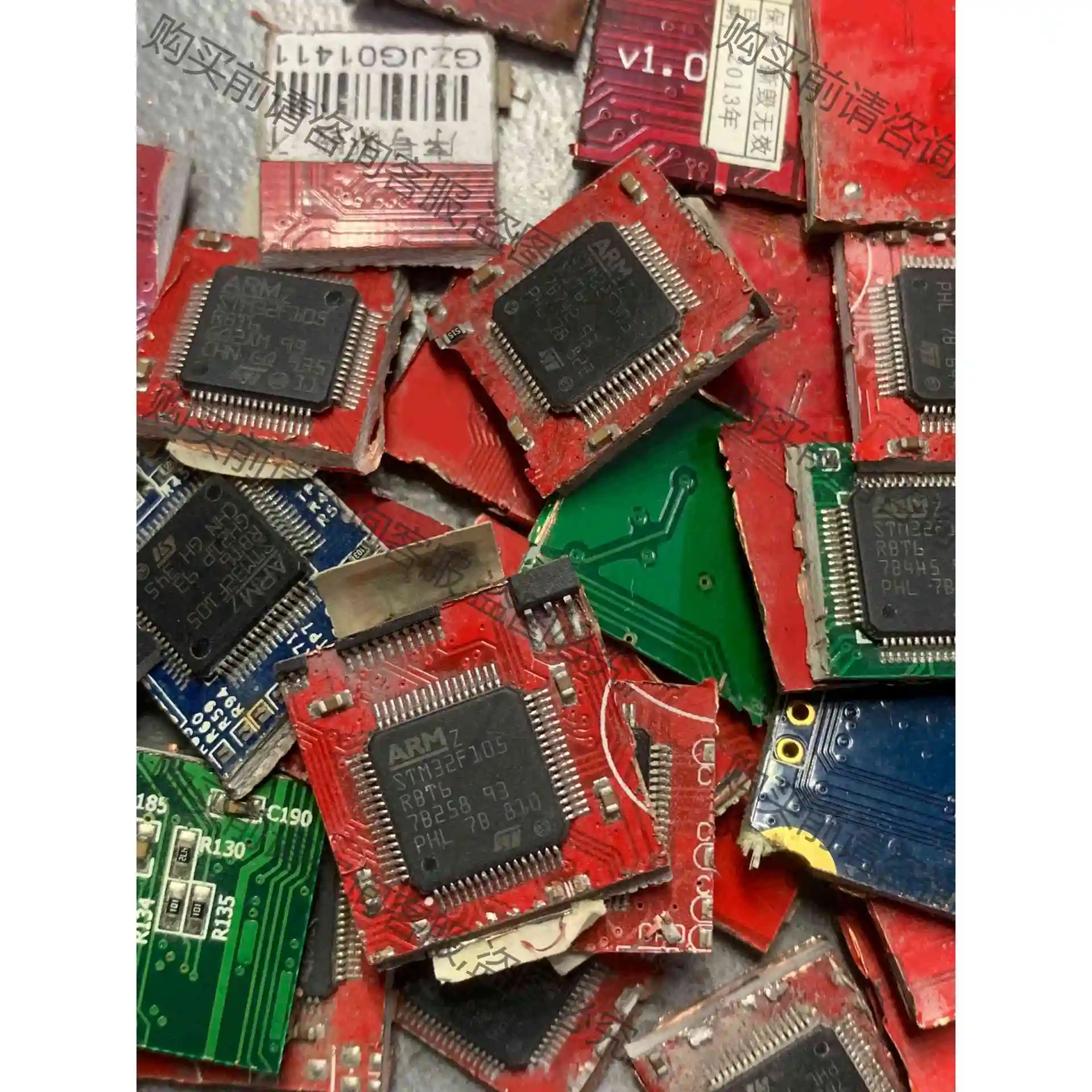 STM32F105RBT6 31个 议价产品 原装拆机功能完好