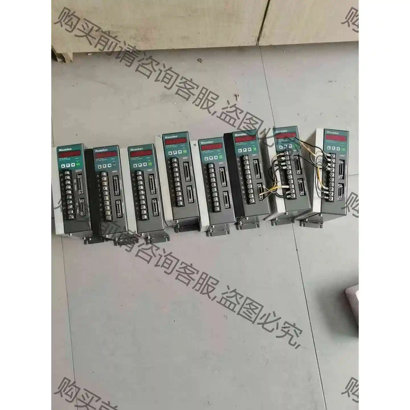 迈信伺服驱动器EP100B-3A，一起8台，拆机原装，功能测 议价产品
