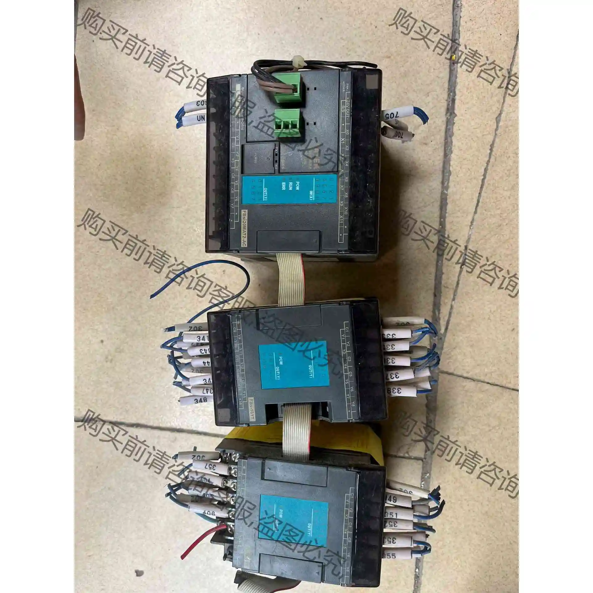 永宏plc FBs-20mat2-ac，拆机货，没有软件，只 议价产品 原装拆