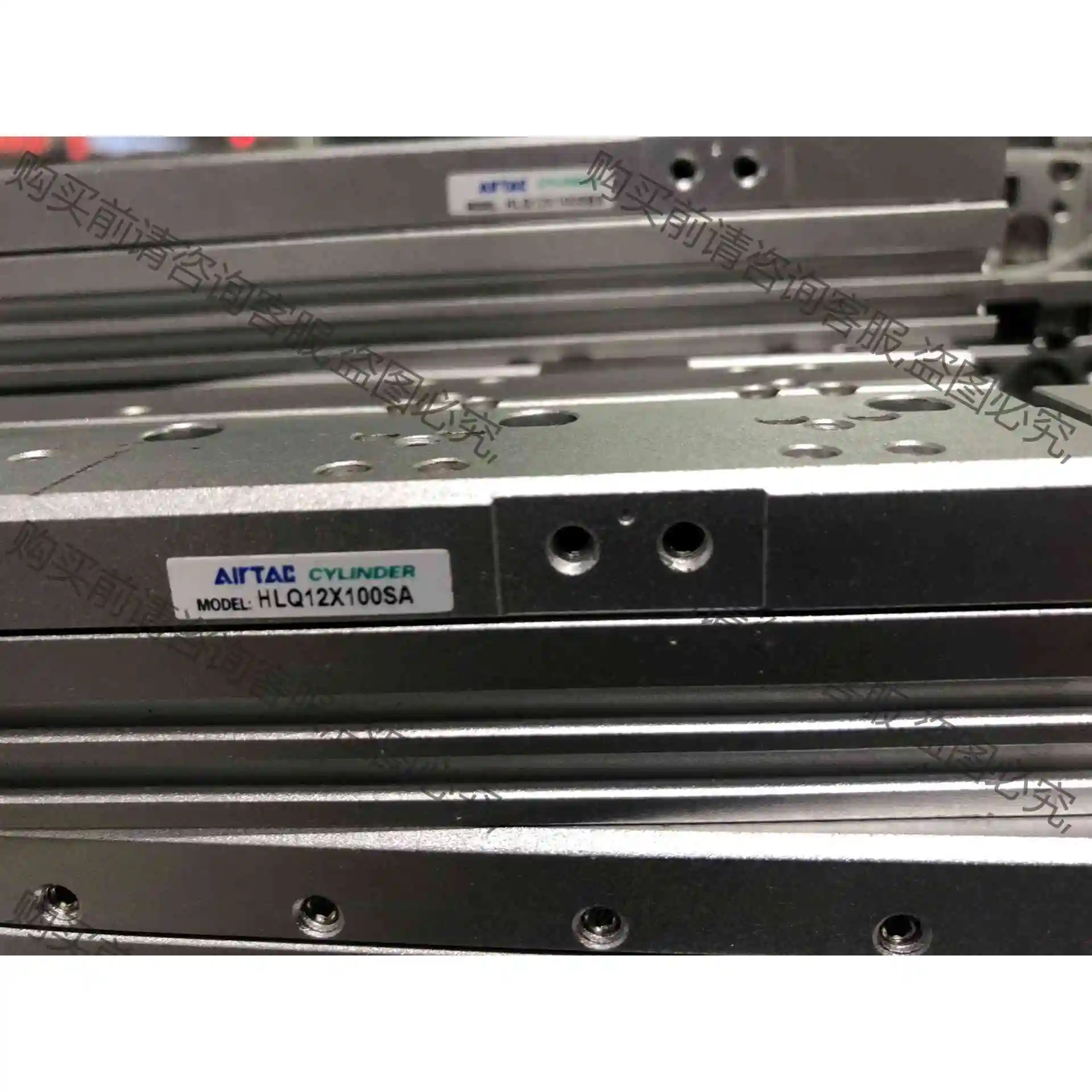 亚德客原装二手拆滑气缸HLQ12X100SA HLQ12X5 议价产品 原装拆机