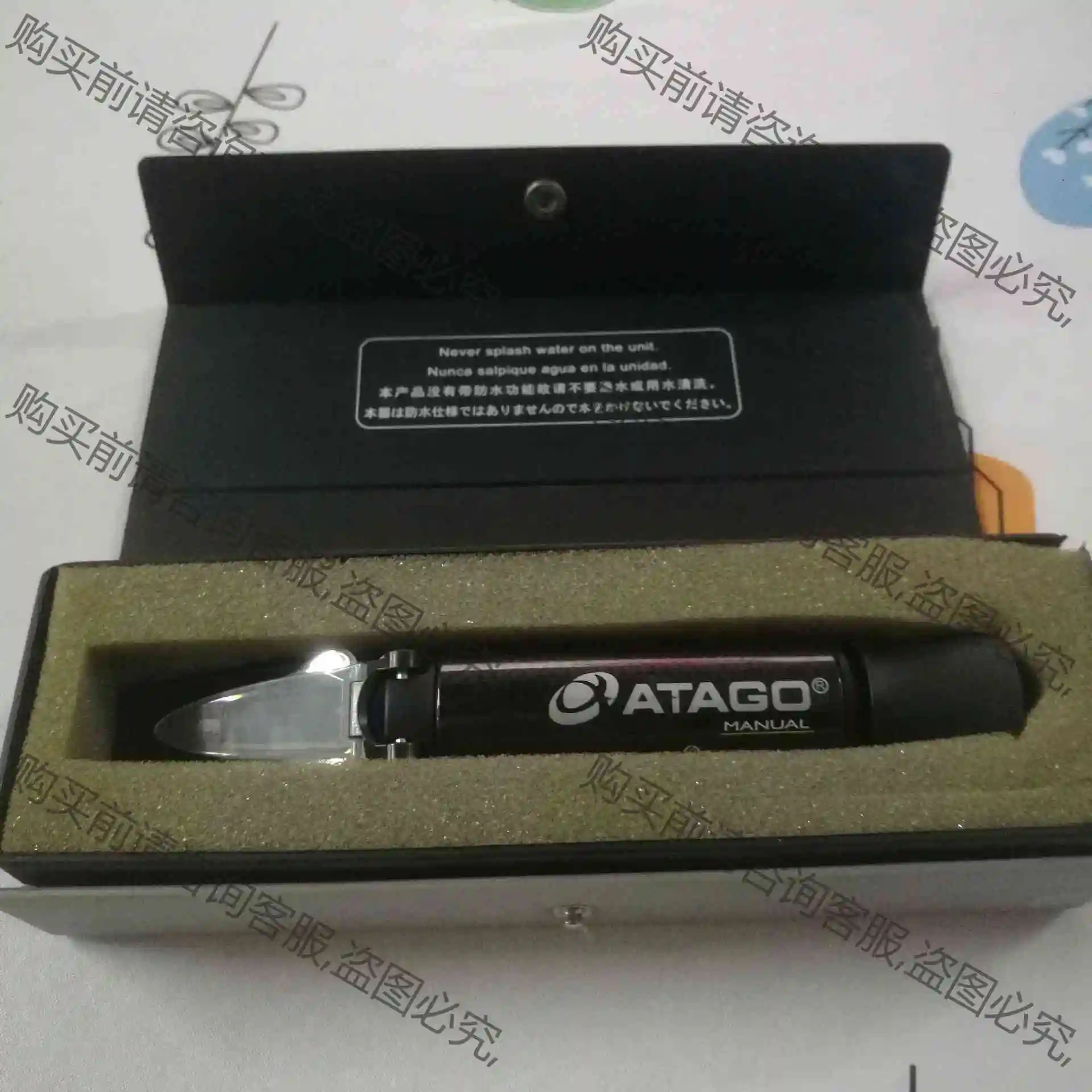 二手ATAGO爱拓盐度计MASTER-S10M含盐量百分比检 议价产品 原装拆