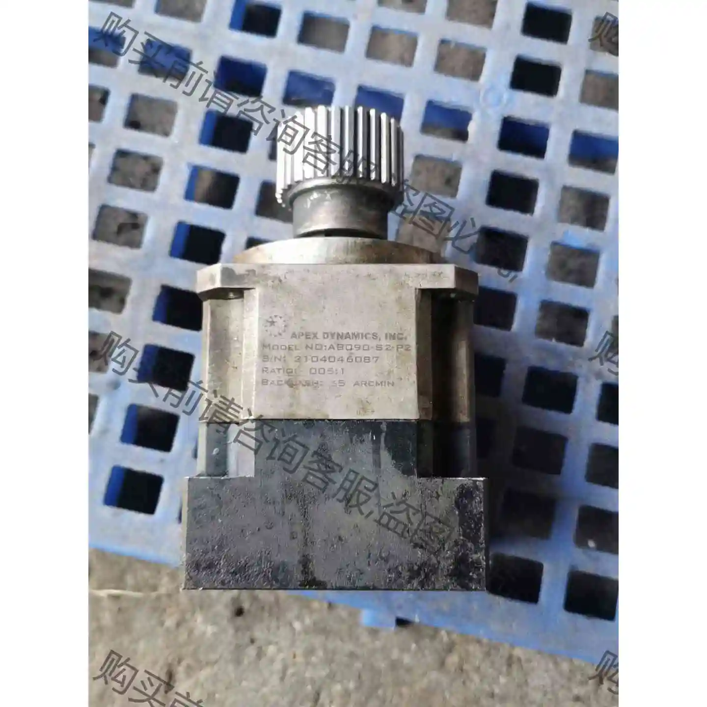 台湾精锐行星减速头AB090-S2-P2,速比005:1,拆 议价产品 原装拆