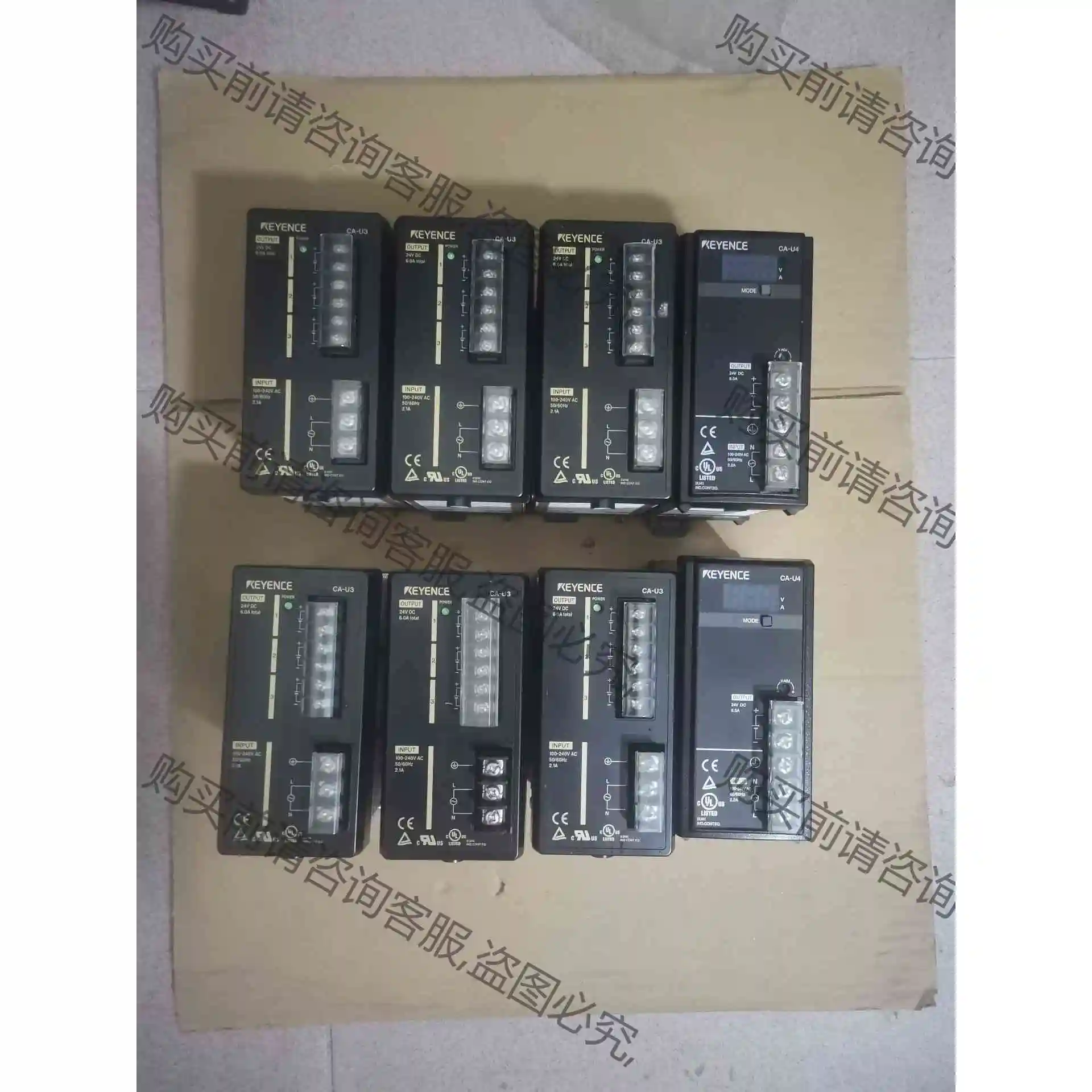CA-U4/CA-U3/MS2-H150基恩士开关电源 拆机 议价产品 原装拆机功