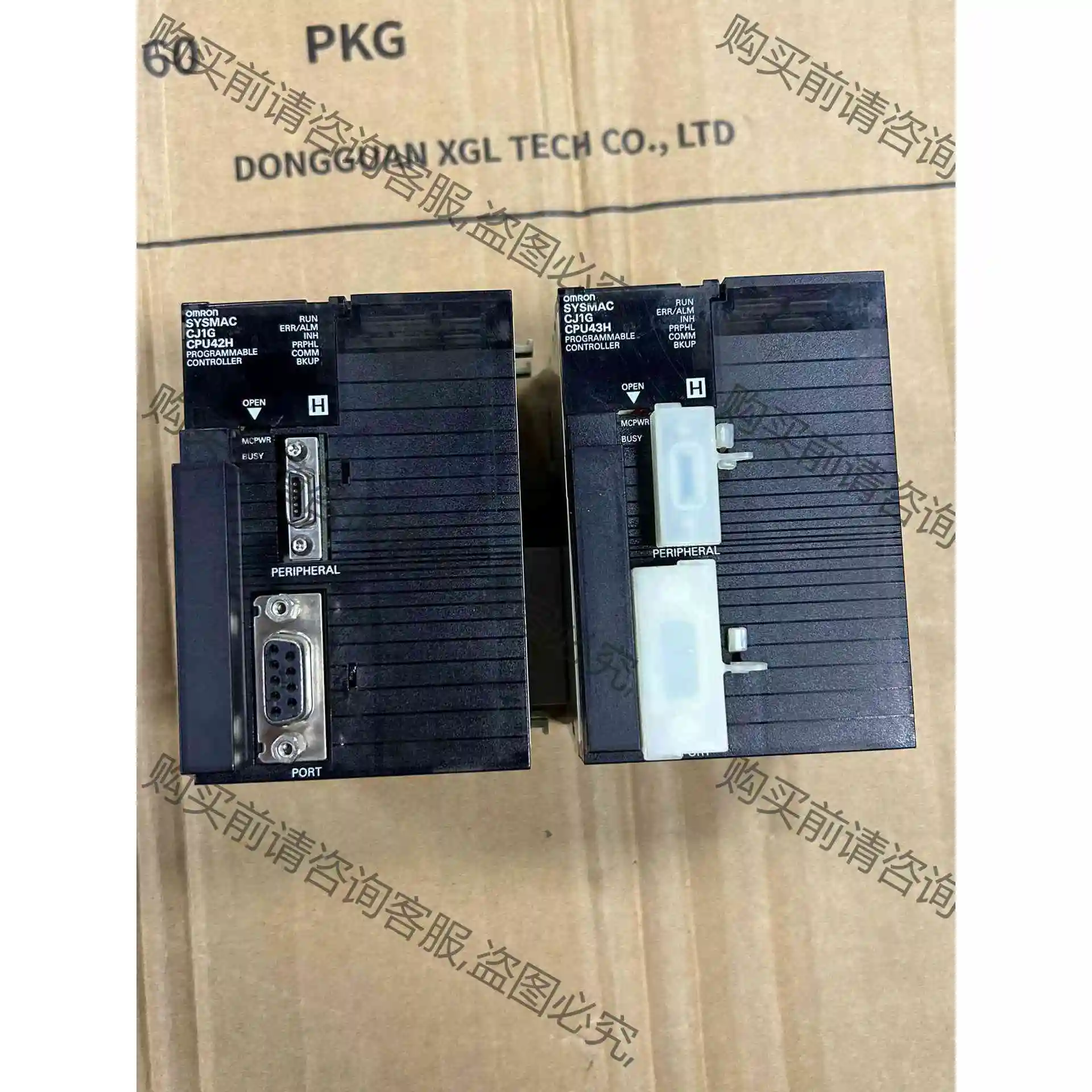 欧姆longPLC CJ1G-CPU42H/CJ1G-CPU43 议价产品 原装拆机功能完好